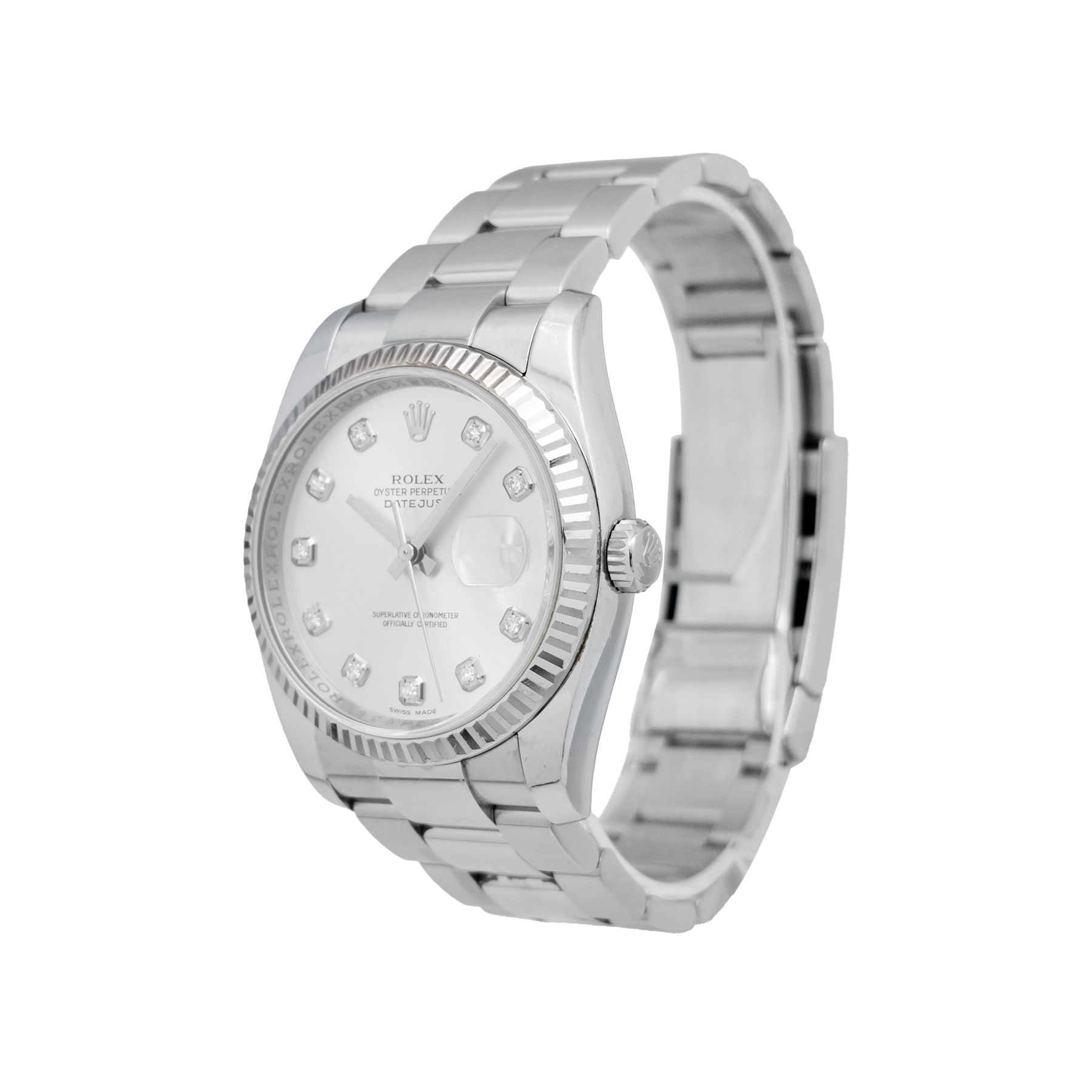 Rolex Datejust 36mm 126234 Silver Dial