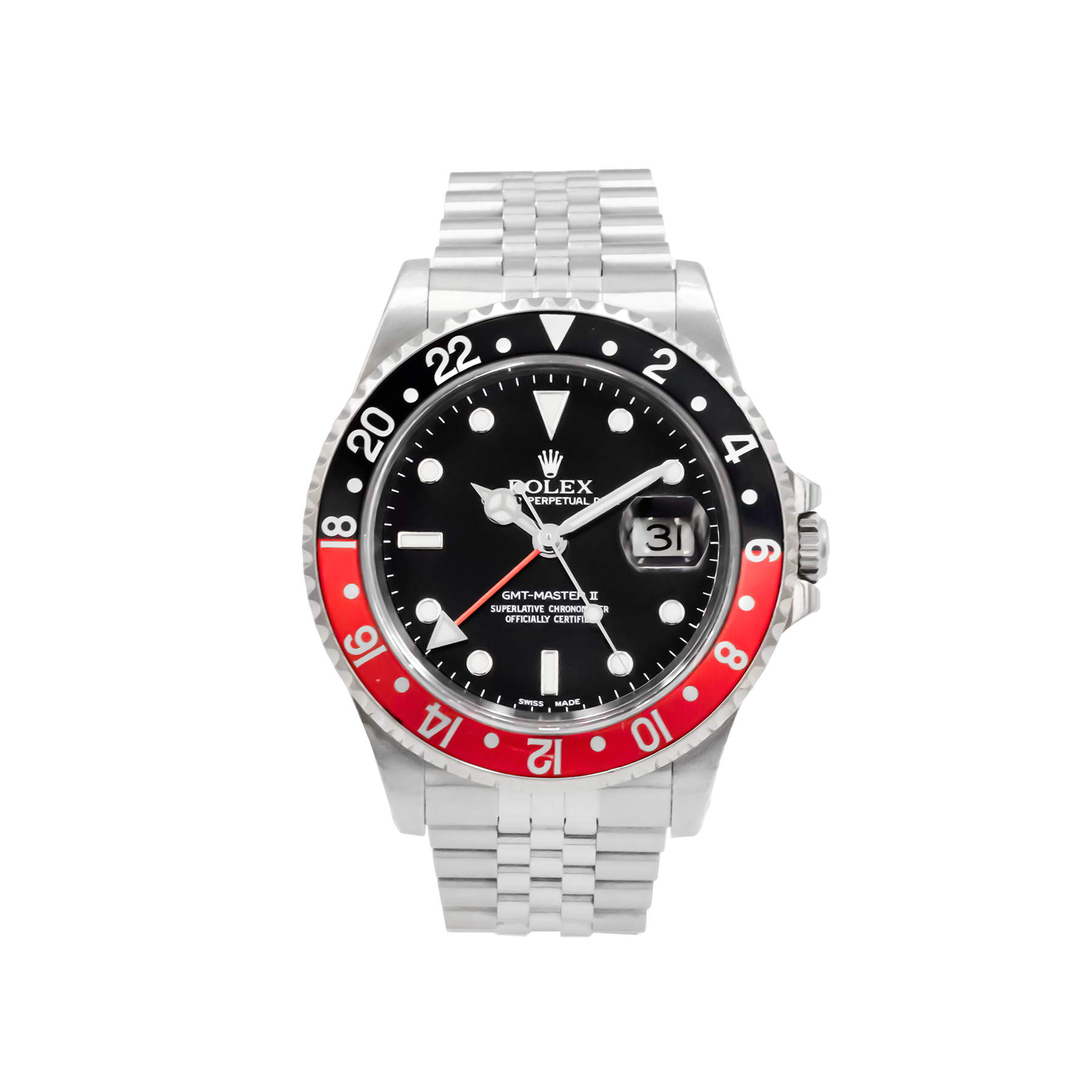 Rolex GMT Master II 'COKE' - 16710 - 2002 Full Set