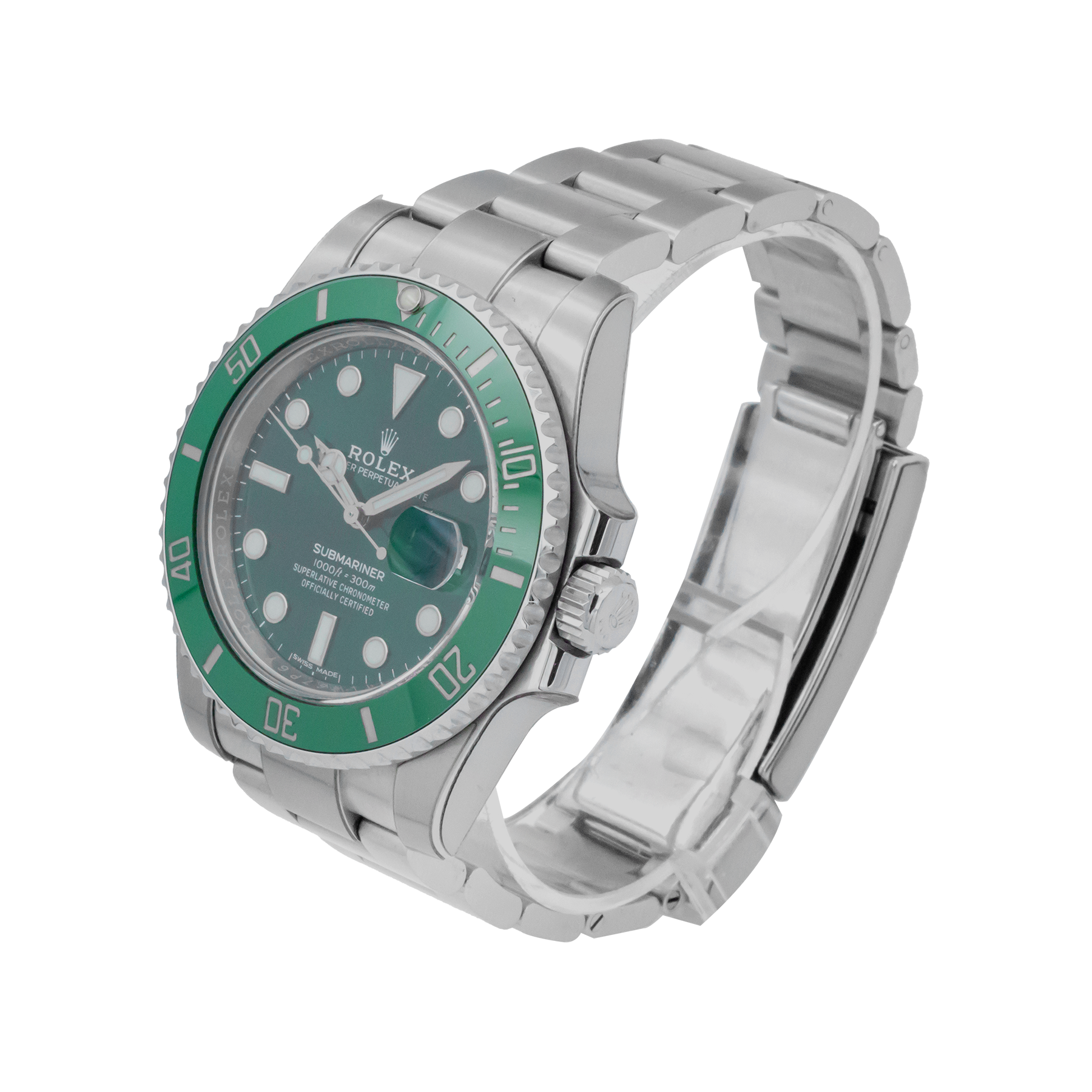 Rolex 116610LV Submariner Hulk - 2019 Full Set