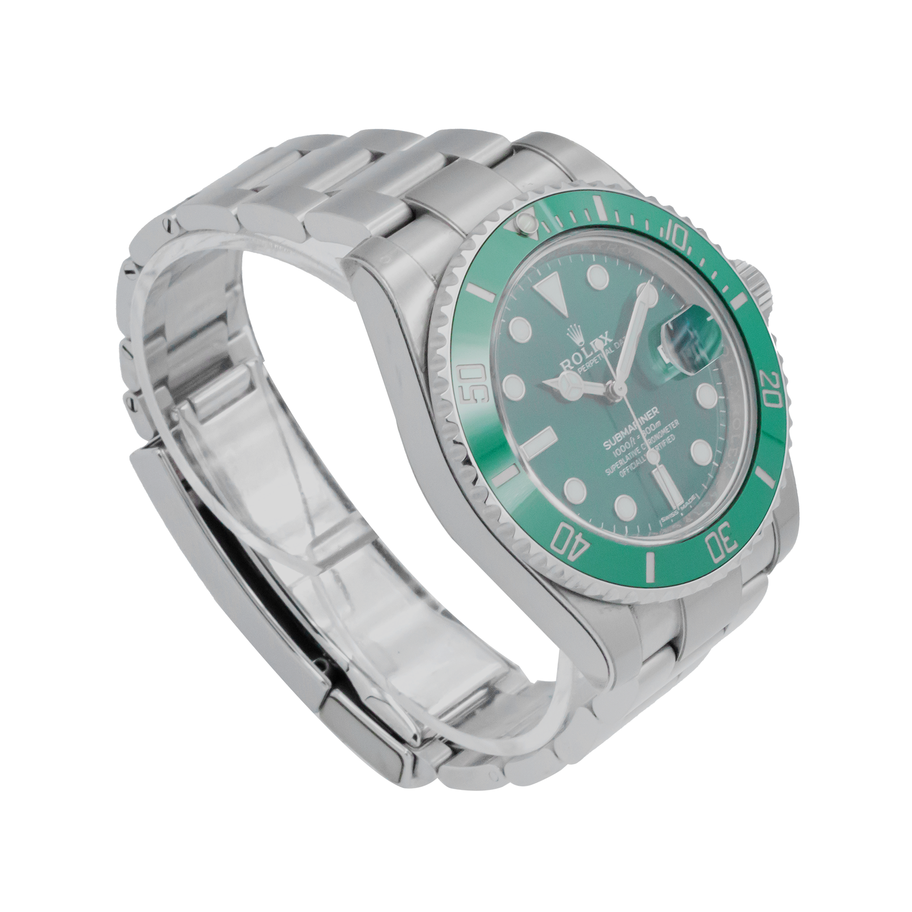 Rolex 116610LV Submariner Hulk - 2019 Full Set