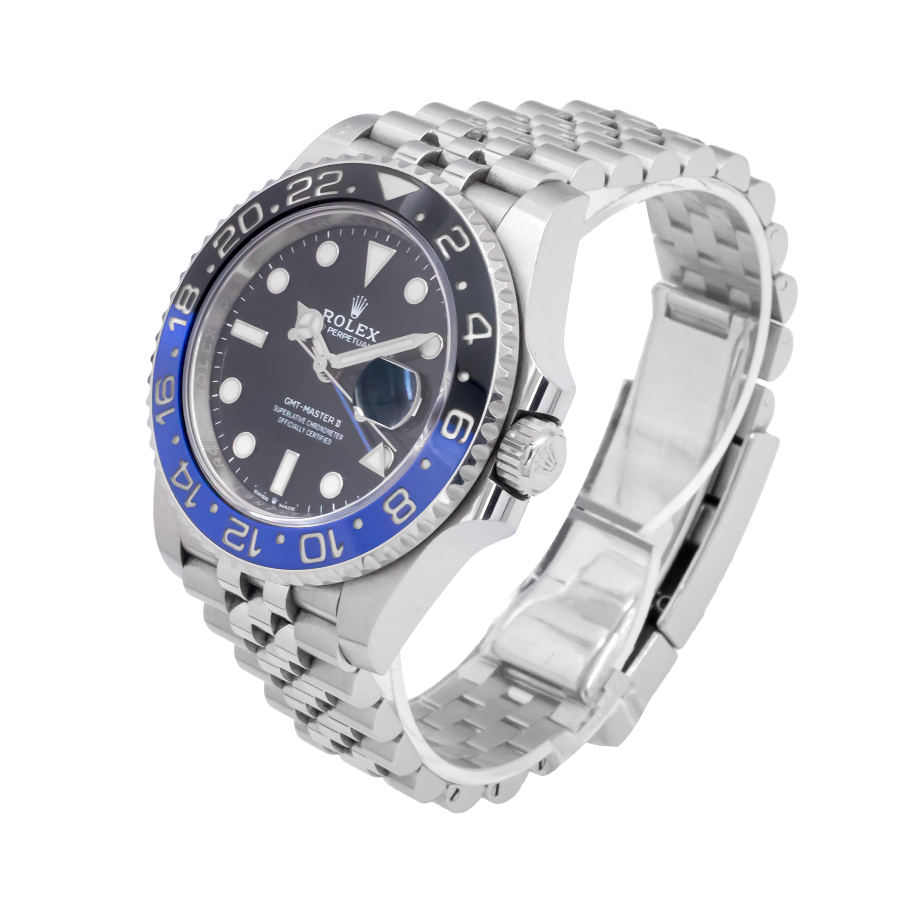 Rolex GMT Master II 'Batgirl' 126710BLNR - 2019 Full Set