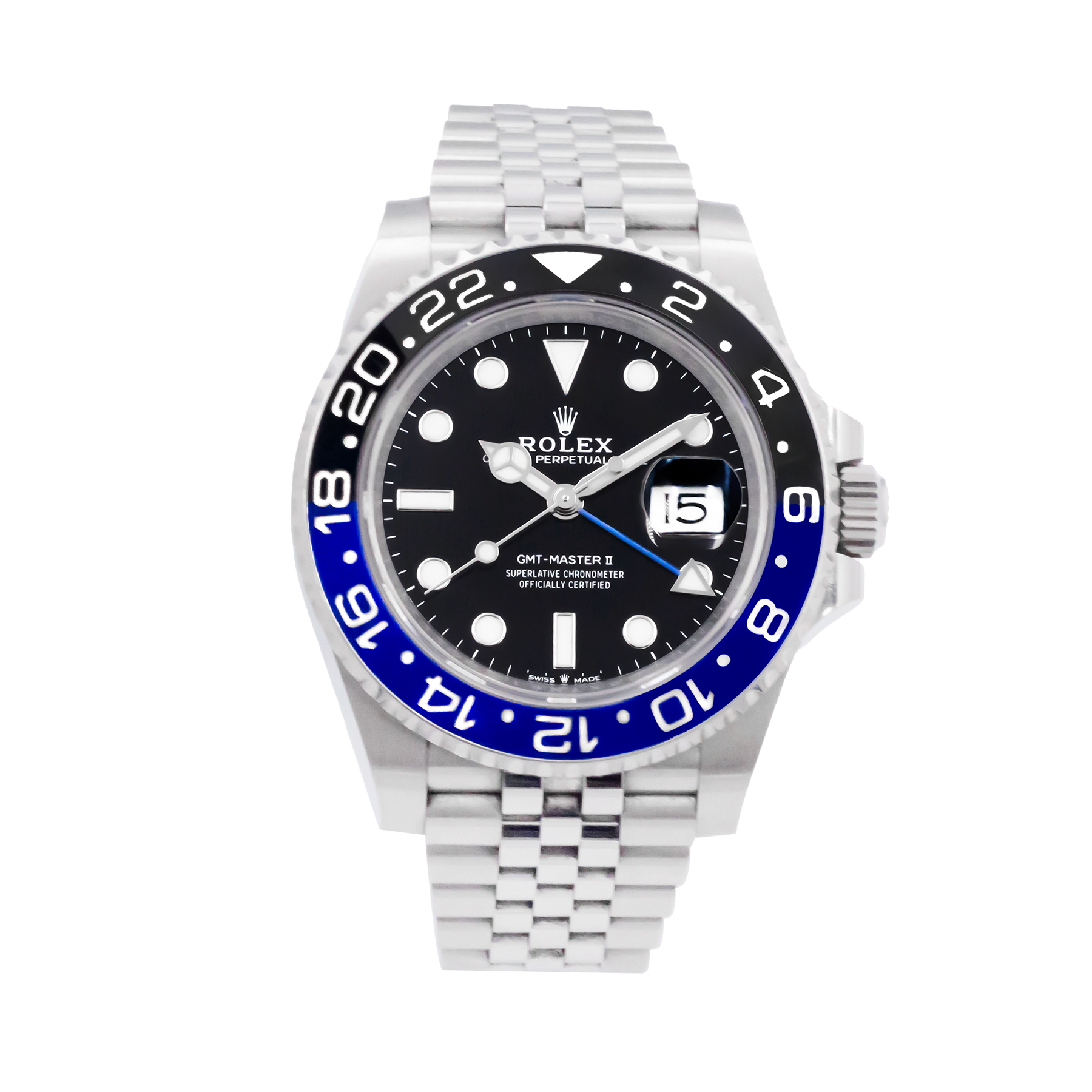Rolex GMT Master II 'Batgirl' 126710BLNR - 2019 Full Set