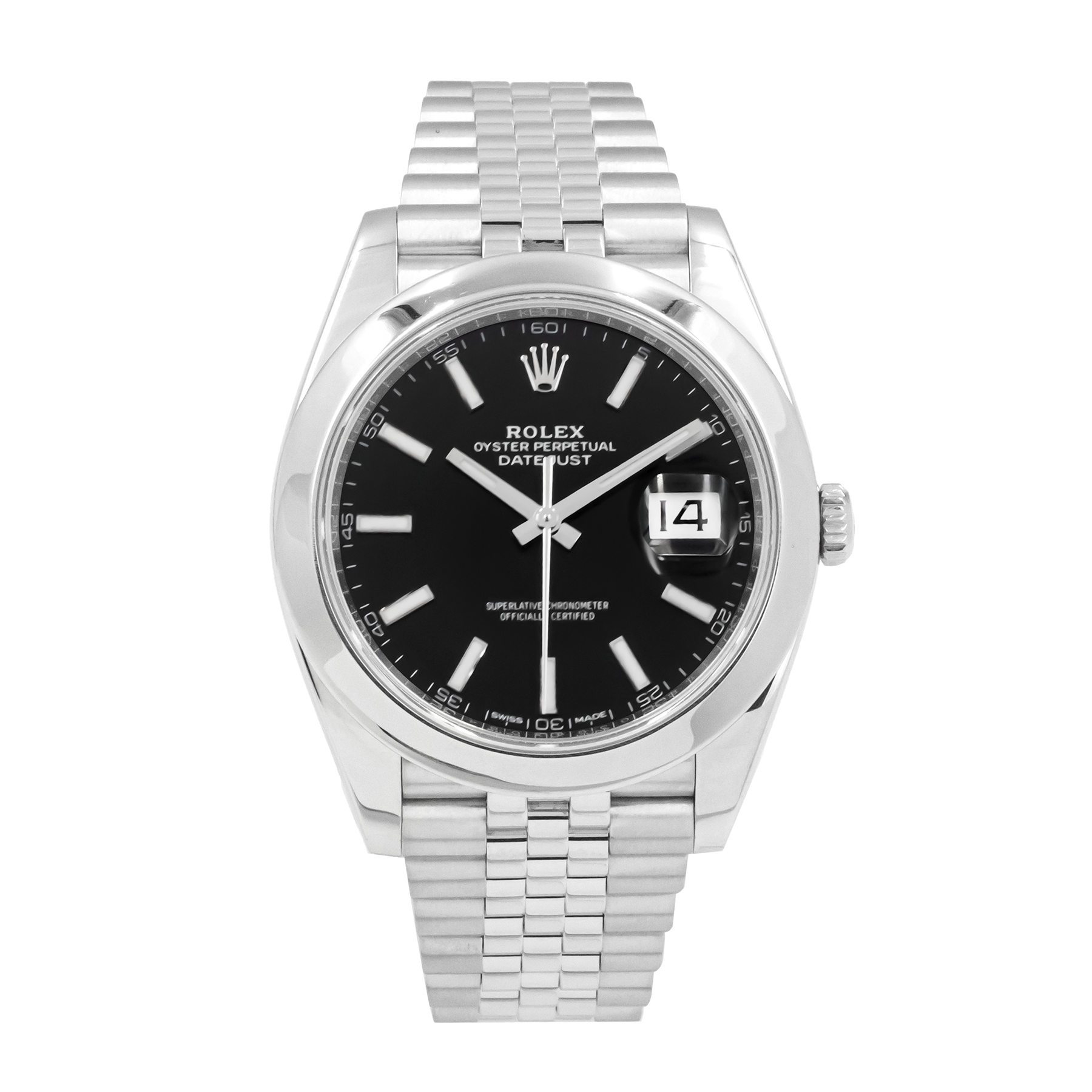 Rolex 126300 Datejust 41 Black Dial - 2017 Full Set