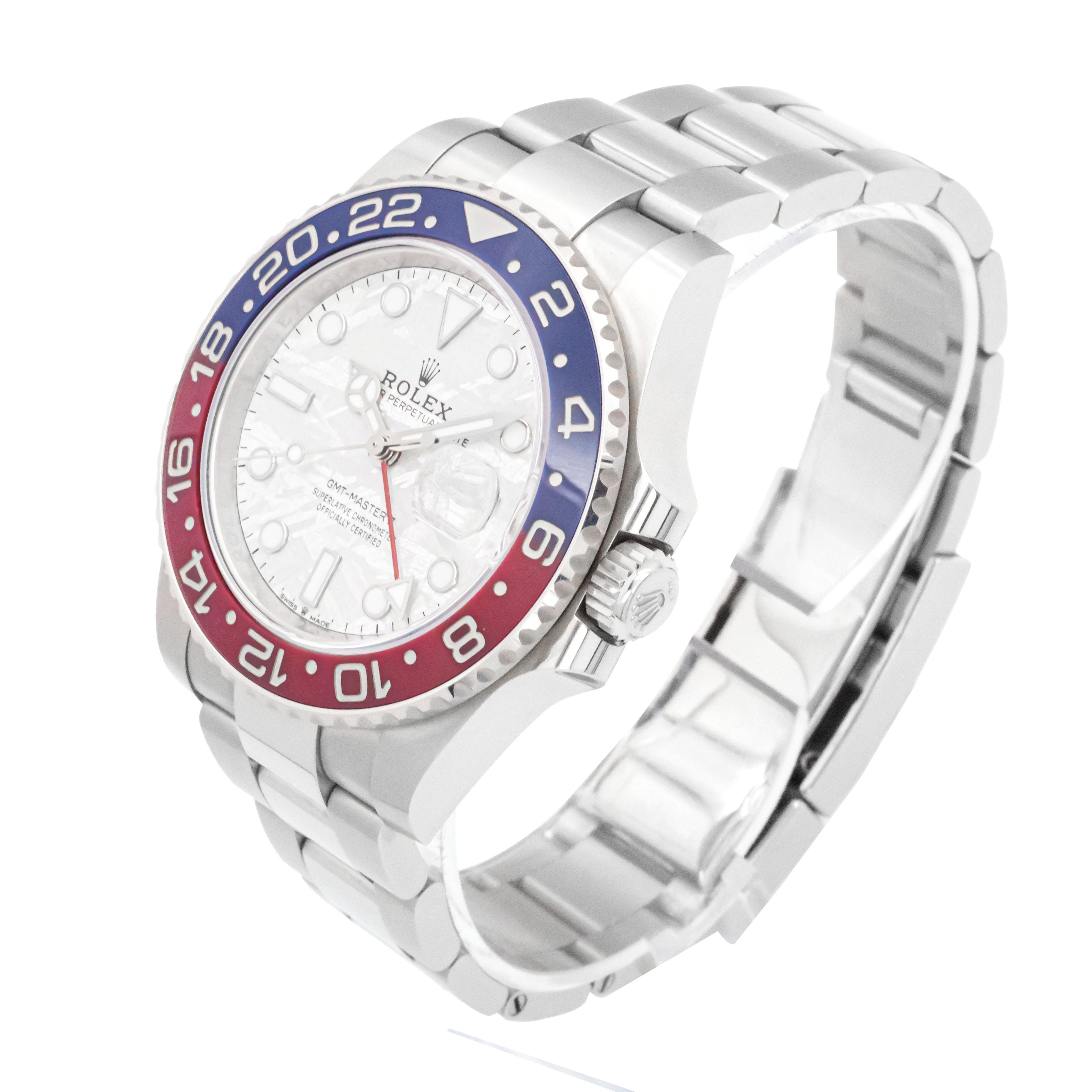 Rolex GMT Master II 'Pepsi Meteorite' 126719BLRO - 2024 Full Set