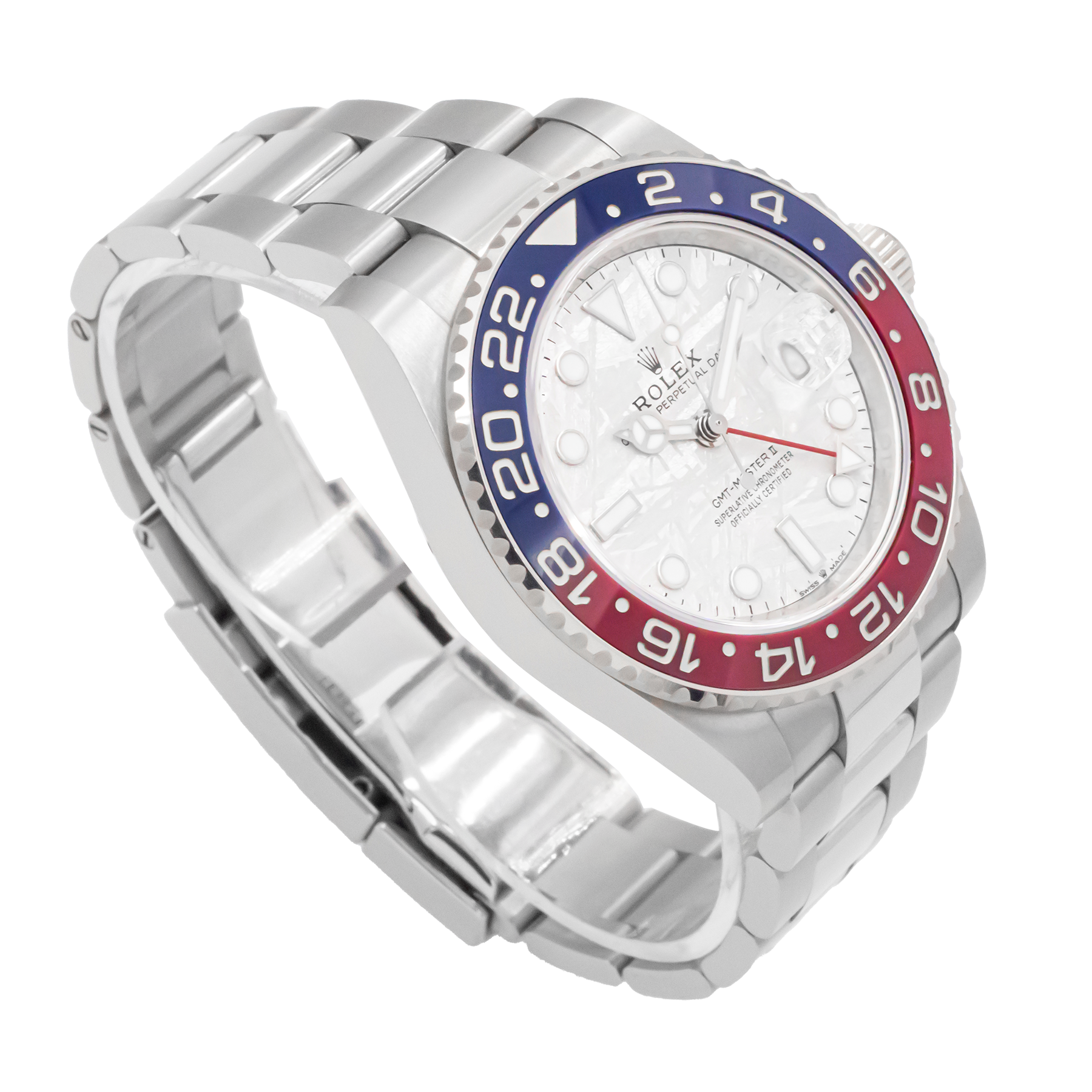 Rolex GMT Master II 'Pepsi Meteorite' 126719BLRO - 2024 Full Set
