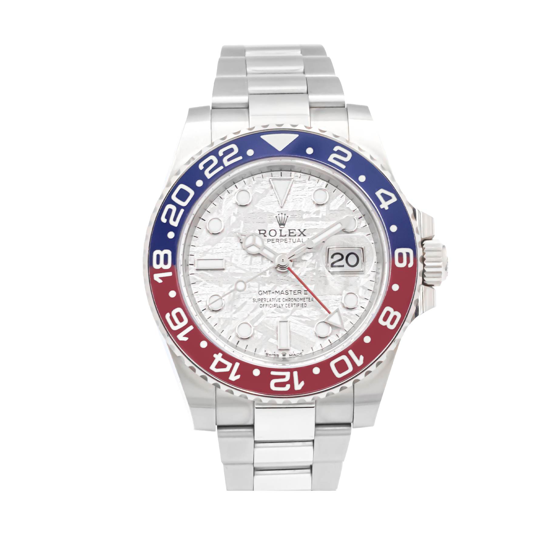 Rolex GMT Master II 'Pepsi Meteorite' 126719BLRO - 2024 Full Set