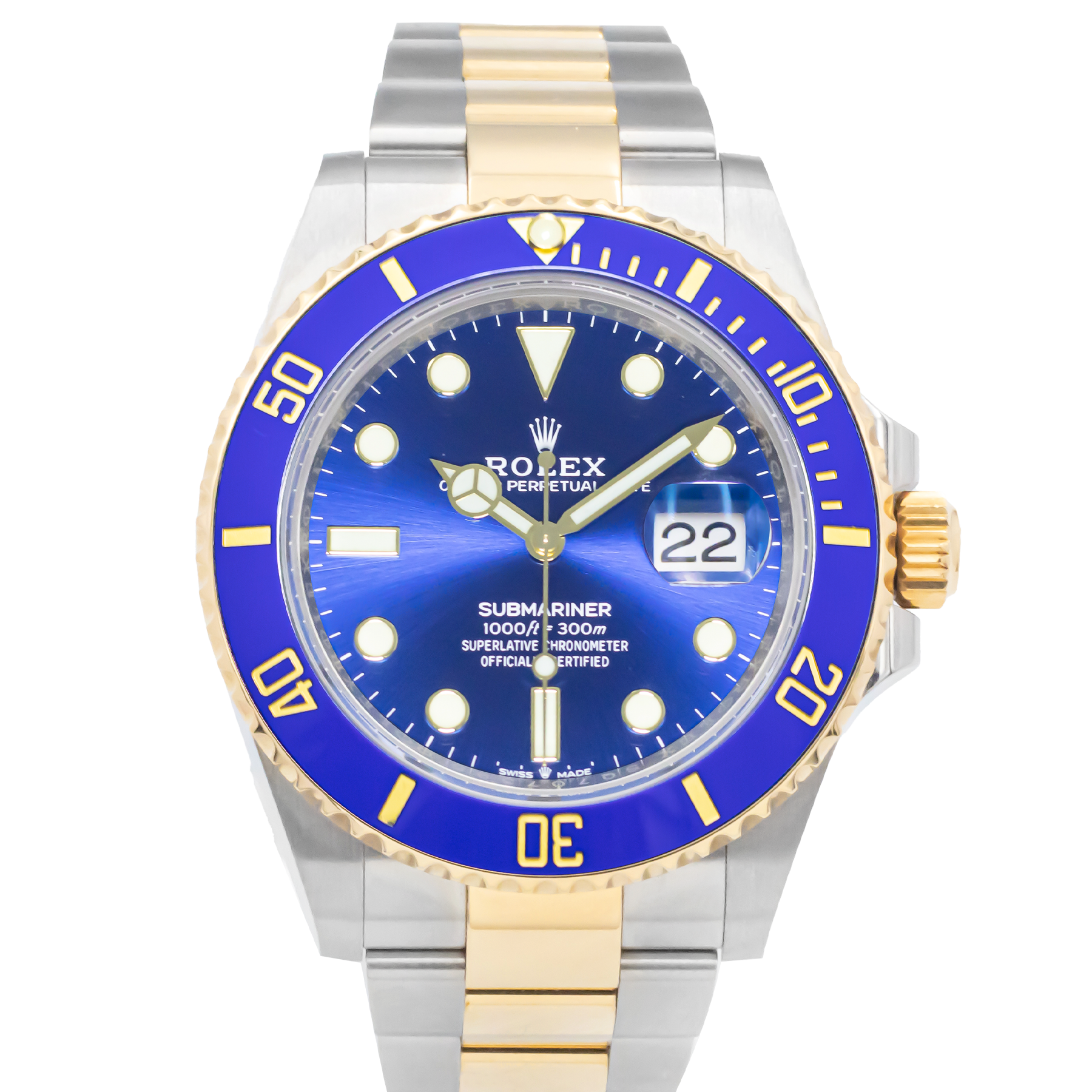 Rolex 126613LB Submariner 'Bluesy' - 2024 Full Set