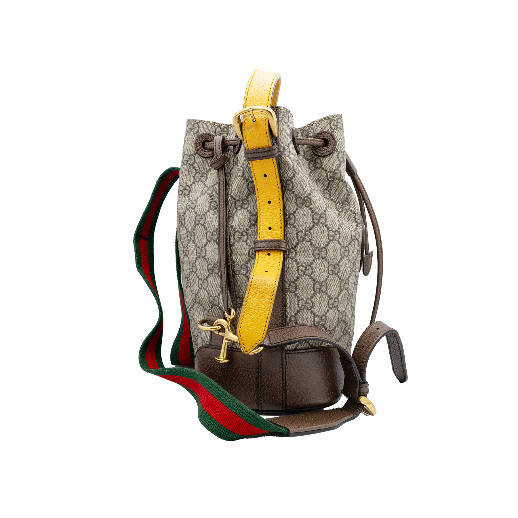 Gucci Neo Vintage GG Supreme Drawstring Bucket Bag