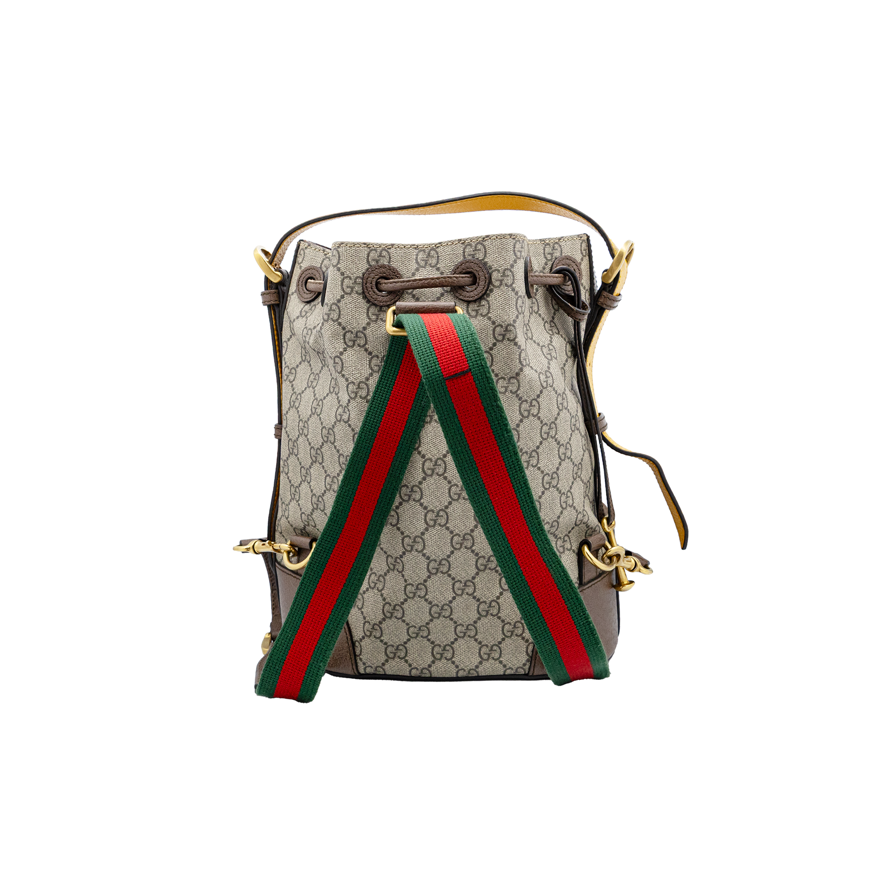 Gucci Neo Vintage GG Supreme Drawstring Bucket Bag