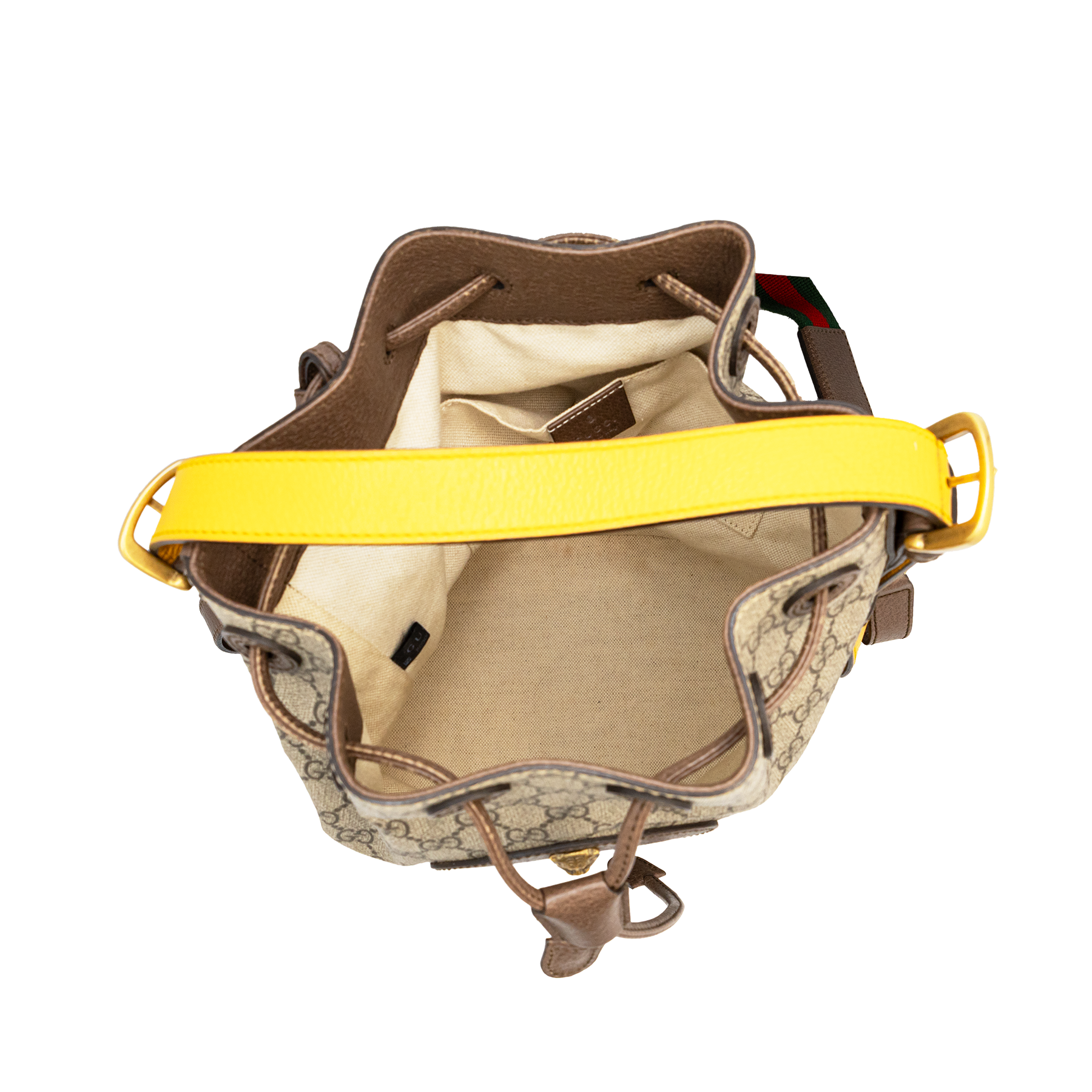 Gucci Neo Vintage GG Supreme Drawstring Bucket Bag