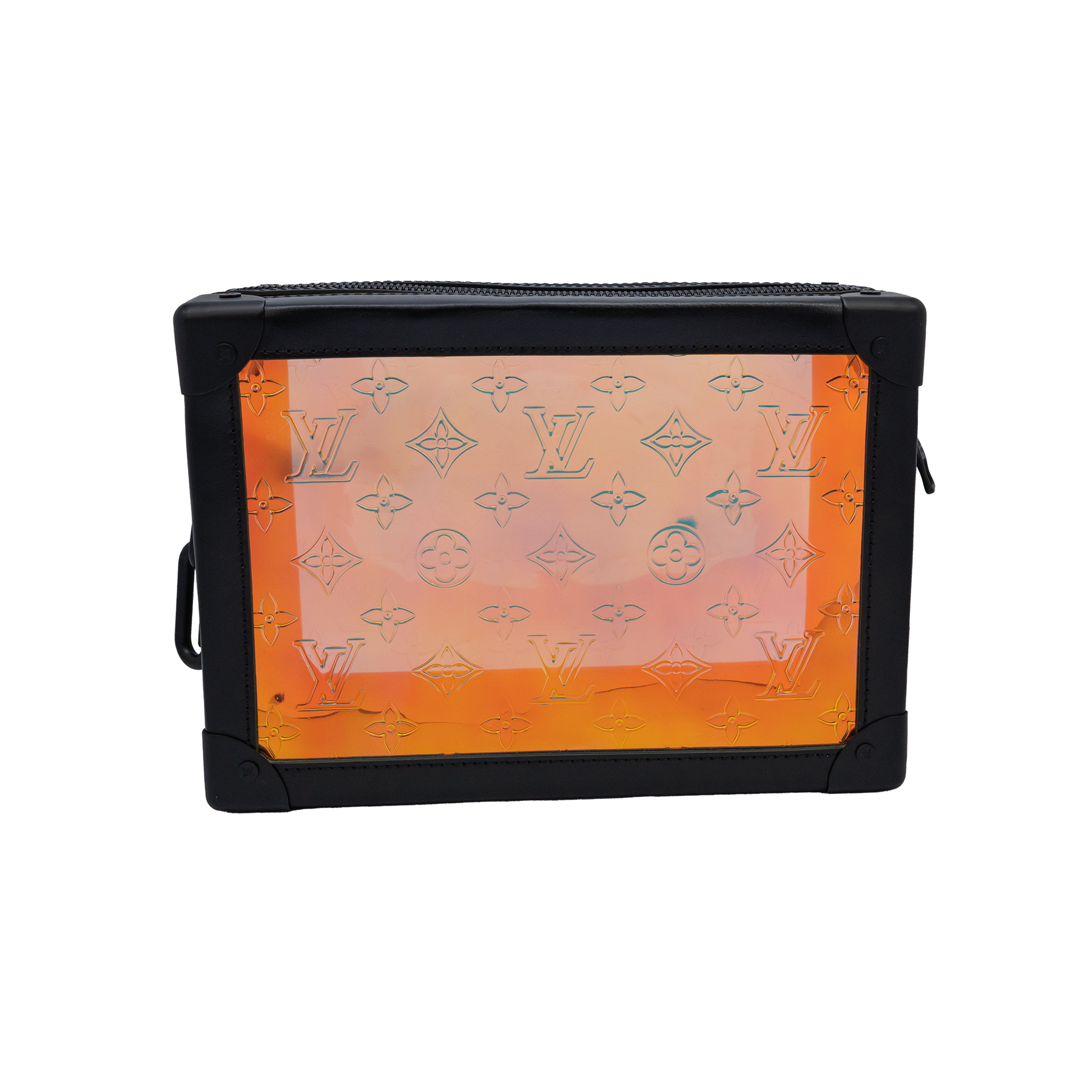 Louis Vuitton Black Monogram Dark Prism PVC Soft Trunk Bag My Store