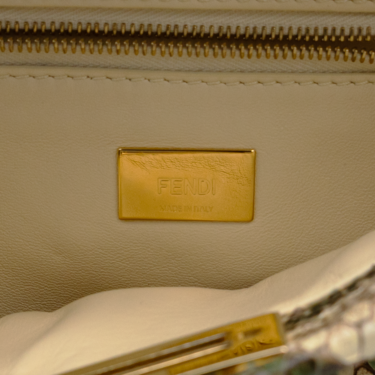 Fendi Peekaboo Mini Python Bag My Store