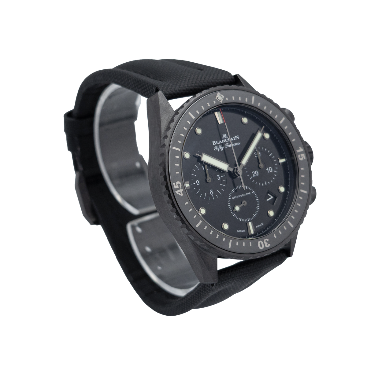 Blancpain 5200-0130-B52A 43mm Fifty Fathoms Bathyscaphe Chronographe Flyback - 2019