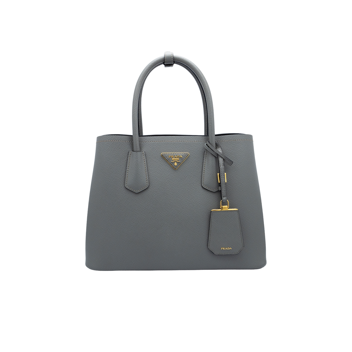 Prada Saffiano in Grey