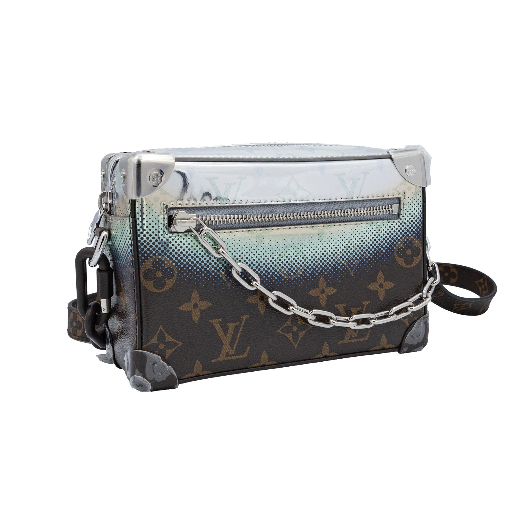 Louis Vuitton Monogram Metallic Mini Soft Trunk Bag
