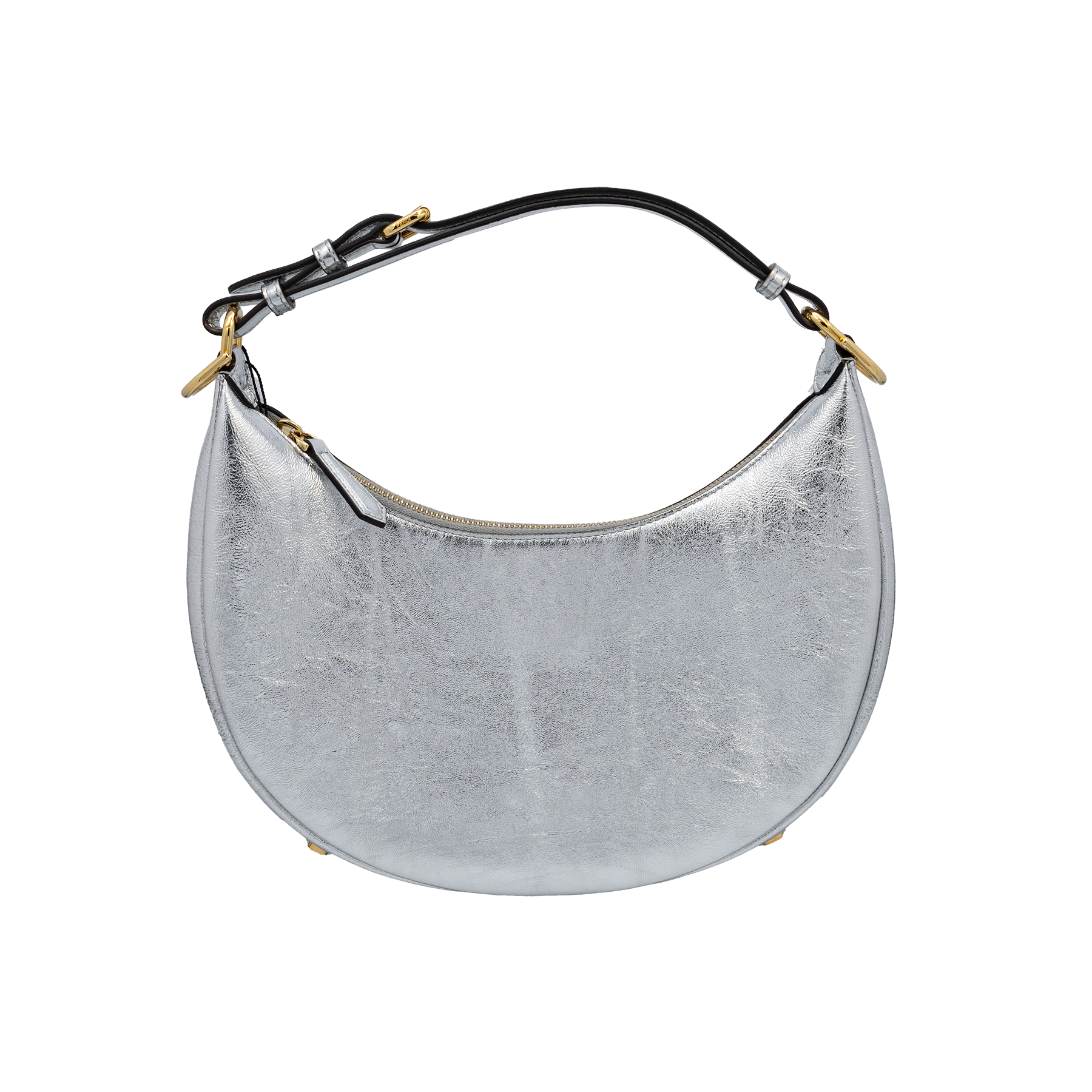 Fendi Fendigraphy Metallic Leather Small Bag