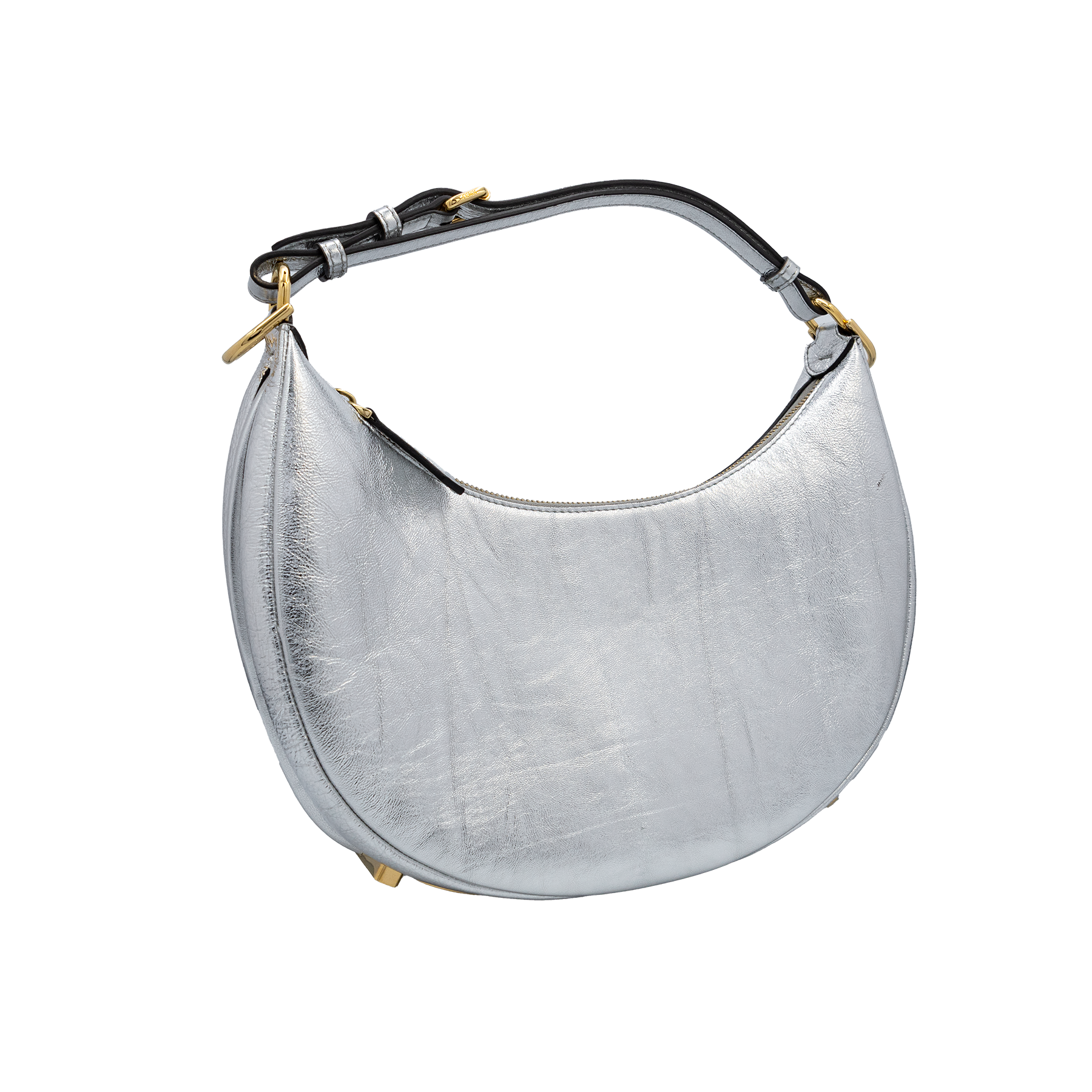 Fendi Fendigraphy Metallic Leather Small Bag My Store