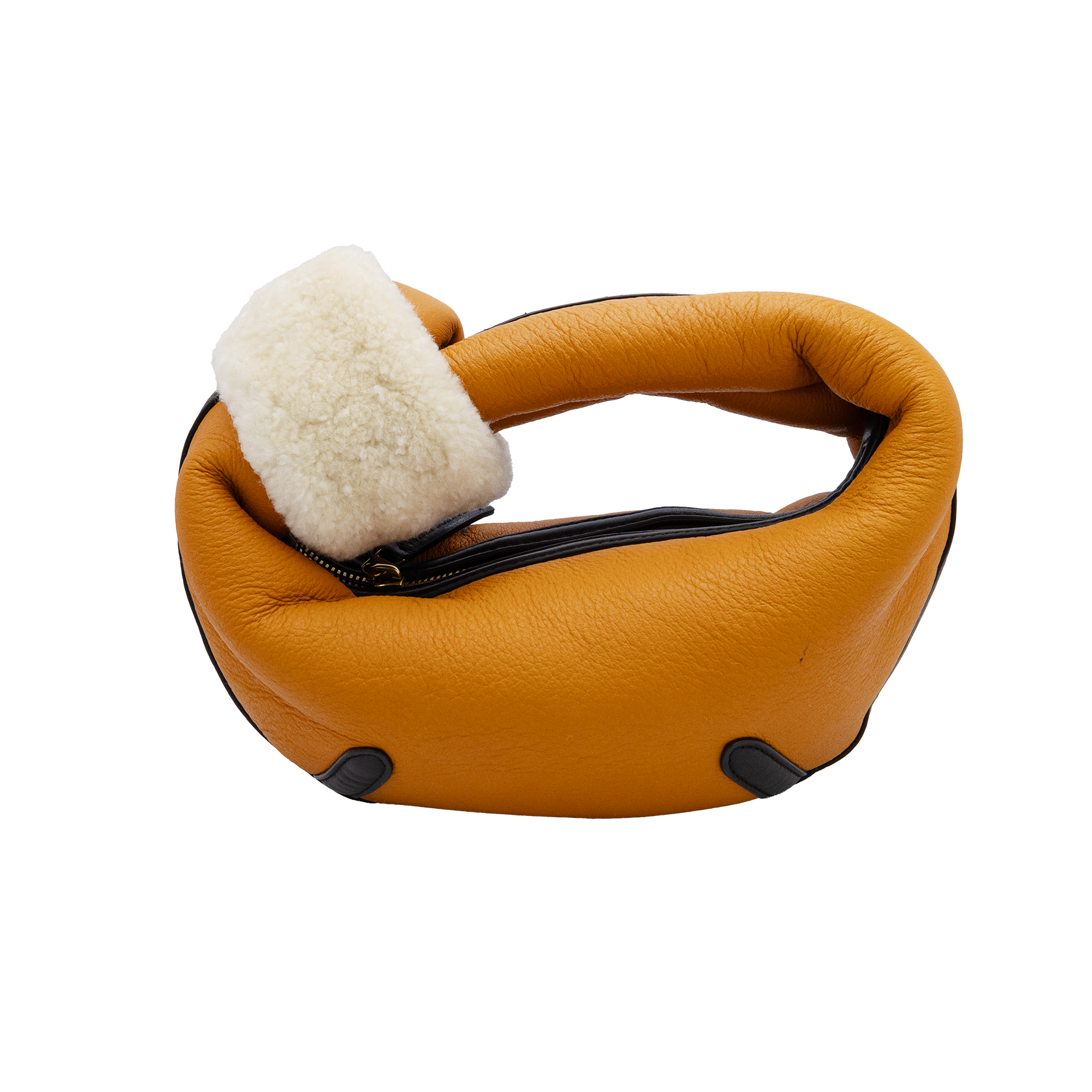 Bottega Veneta Bicolor Jodie Mini Knotted Mini Bag