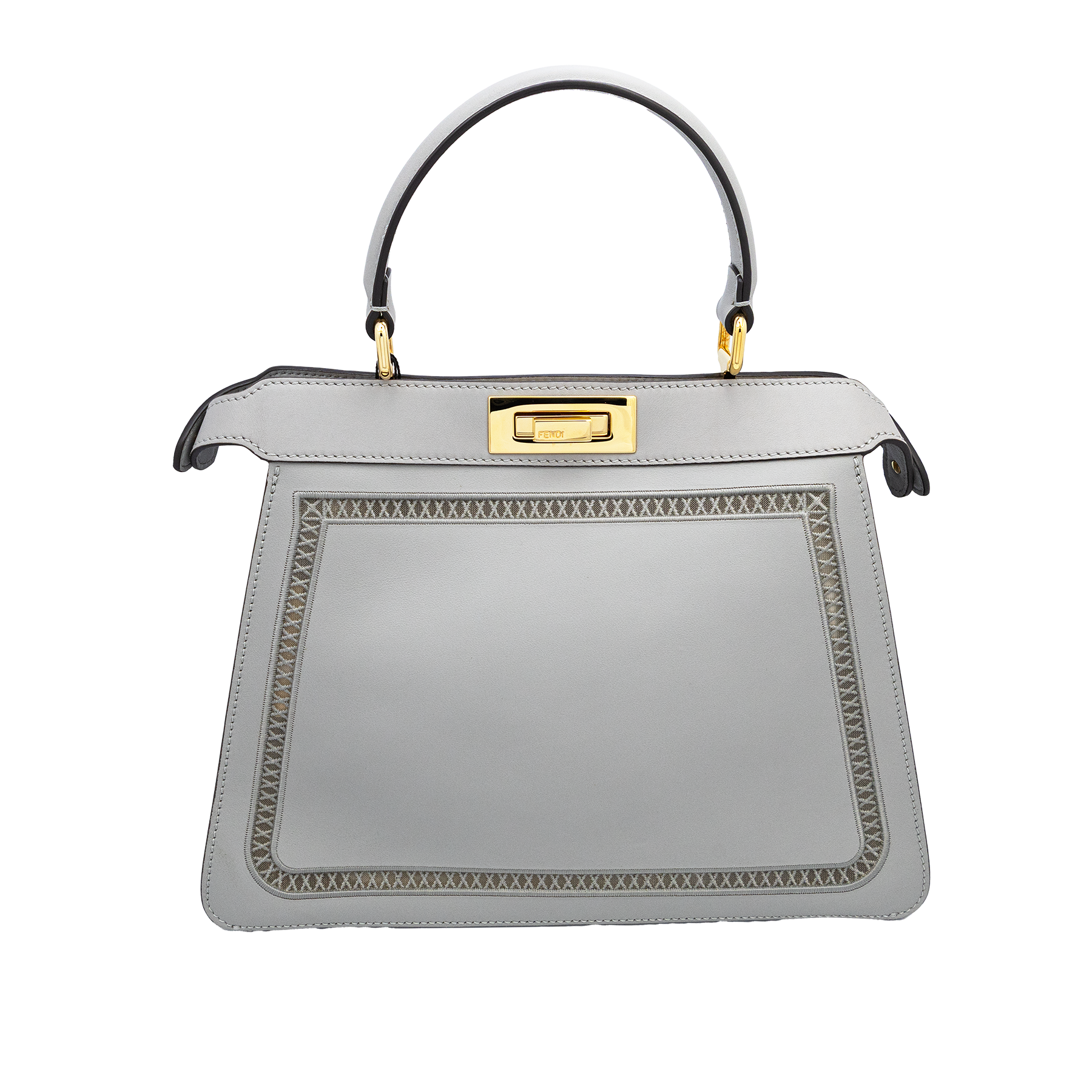 FENDI PEEKABOO ISEEU Embroidery Medium Bag