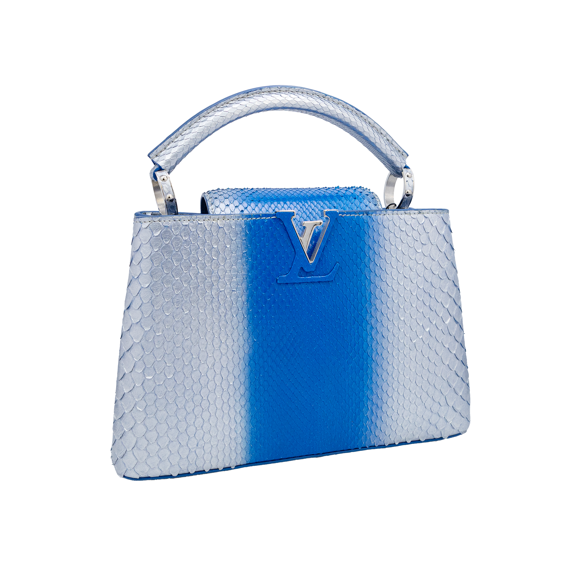 Louis Vuitton Bicolor Python Capucines BB Bag