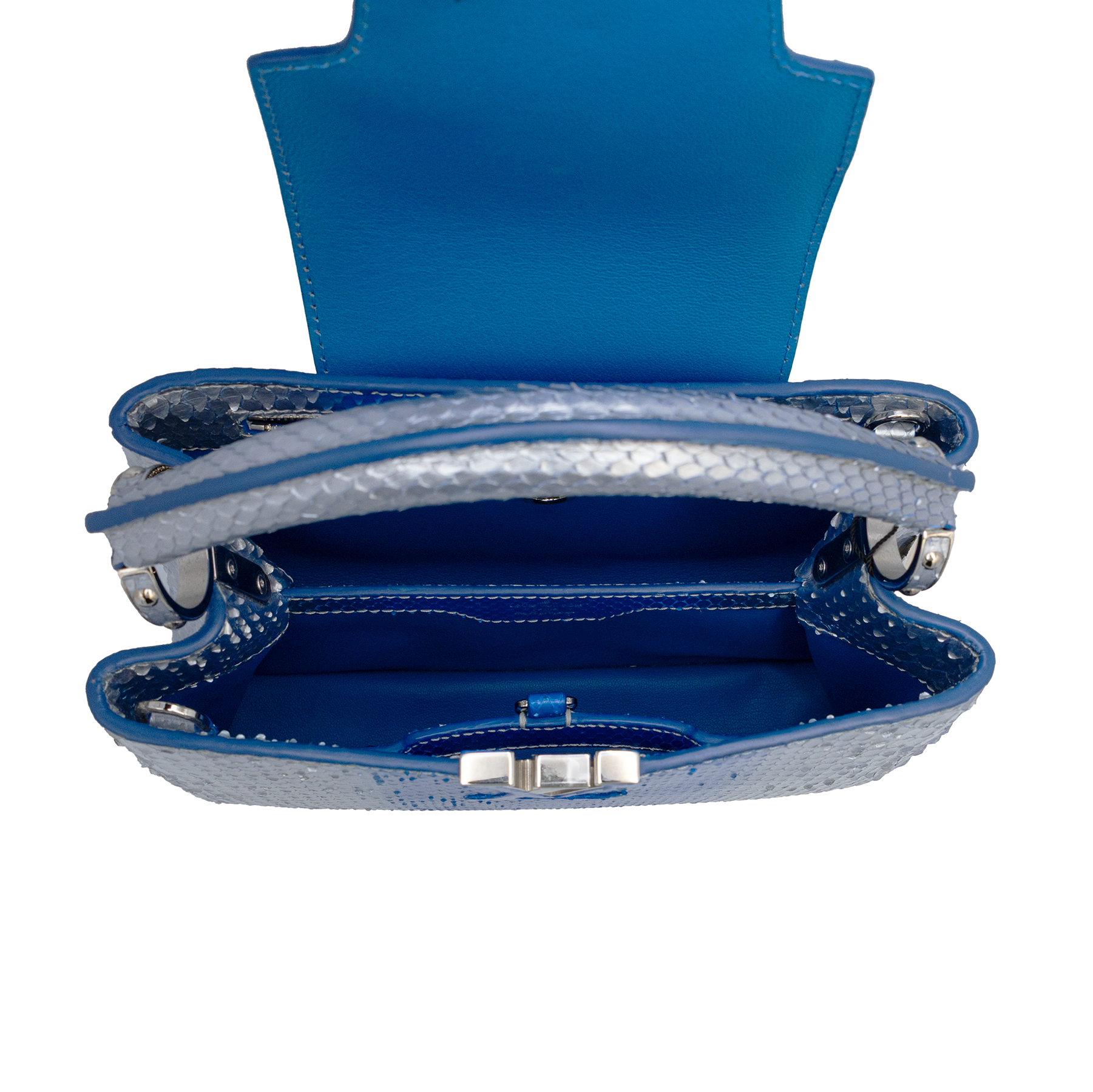 Louis Vuitton Bicolor Python Capucines BB Bag