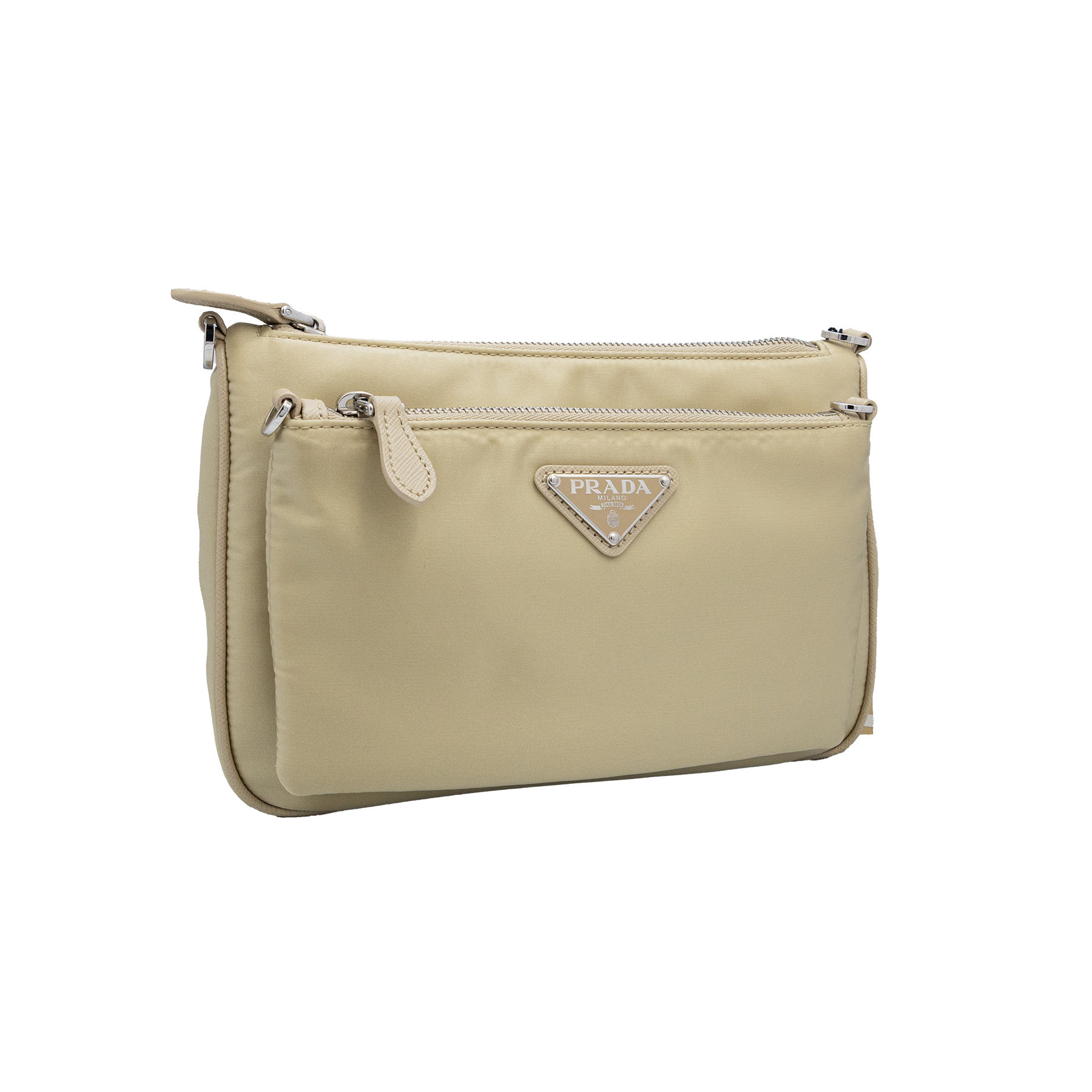 Prada Beige Re-Nylon Shoulder Bag My Store