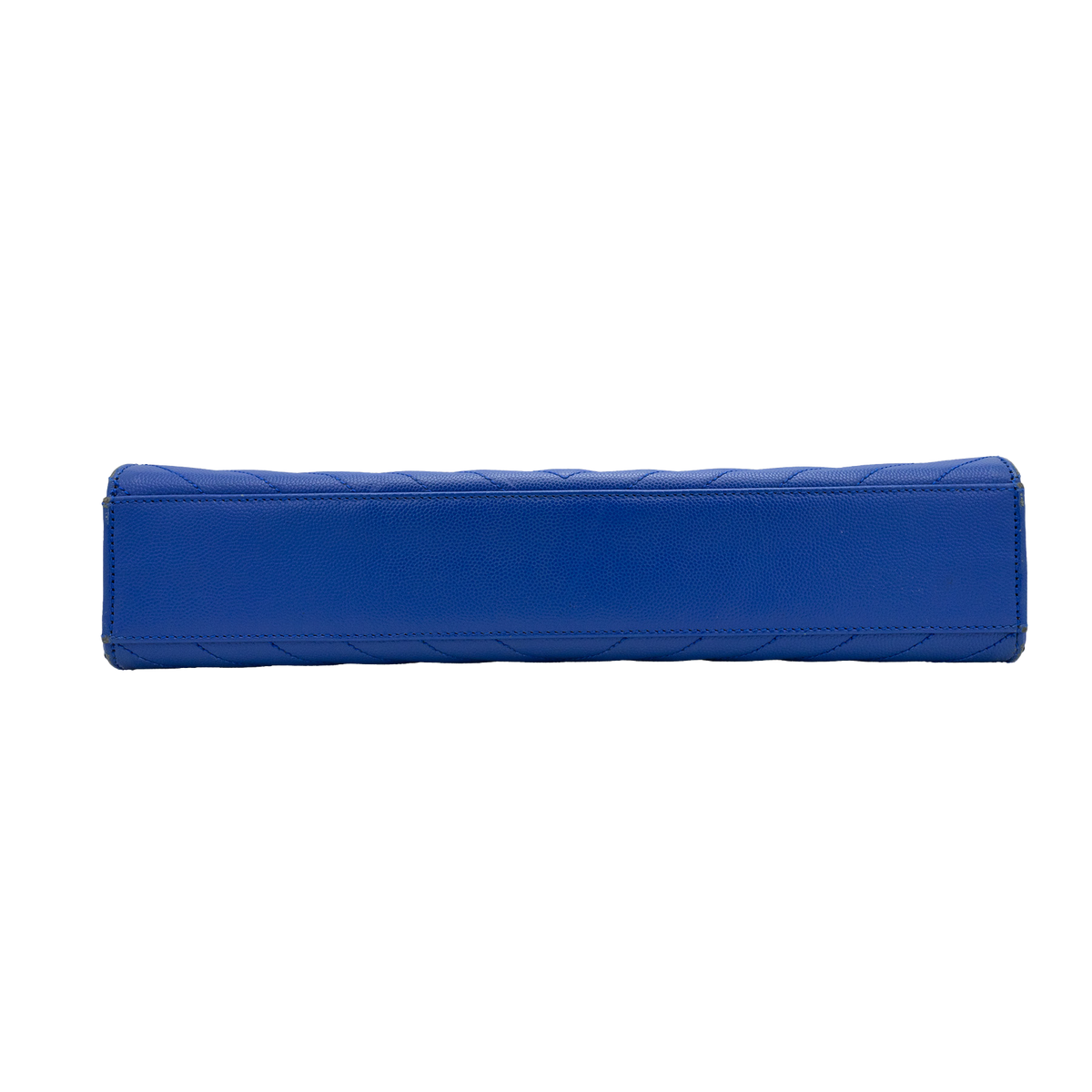 Yves Saint Laurent Chevron -Quilted Royal Blue