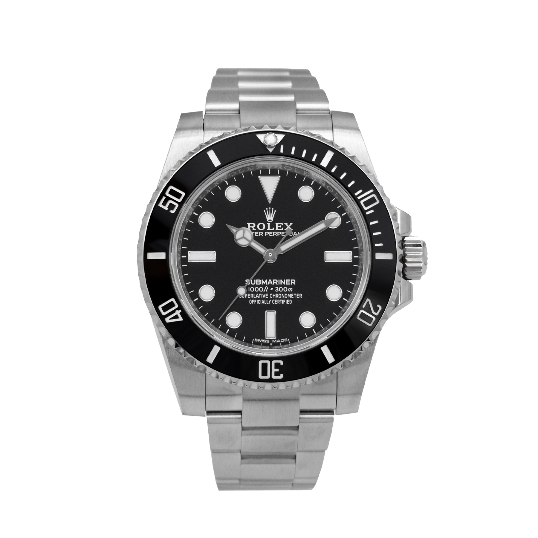 Rolex Submariner No Date 114060 - 2017 Full Set