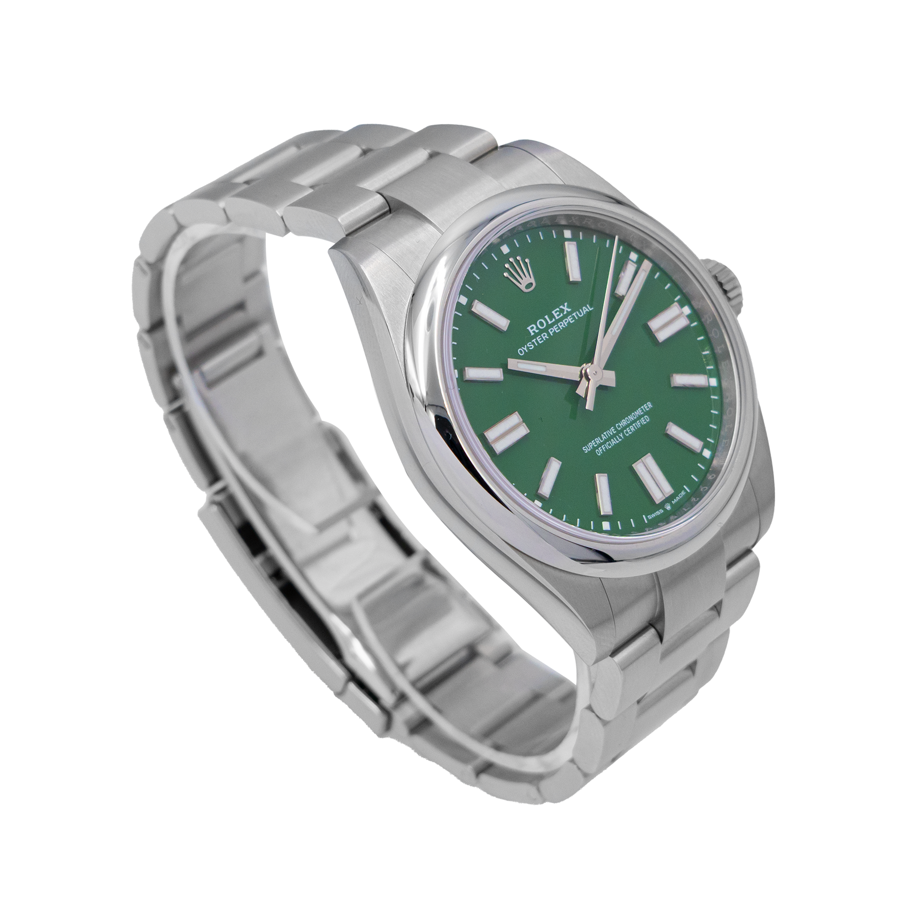 Rolex 134300 Oyster Perpetual 41 Green - 2025 Full Set