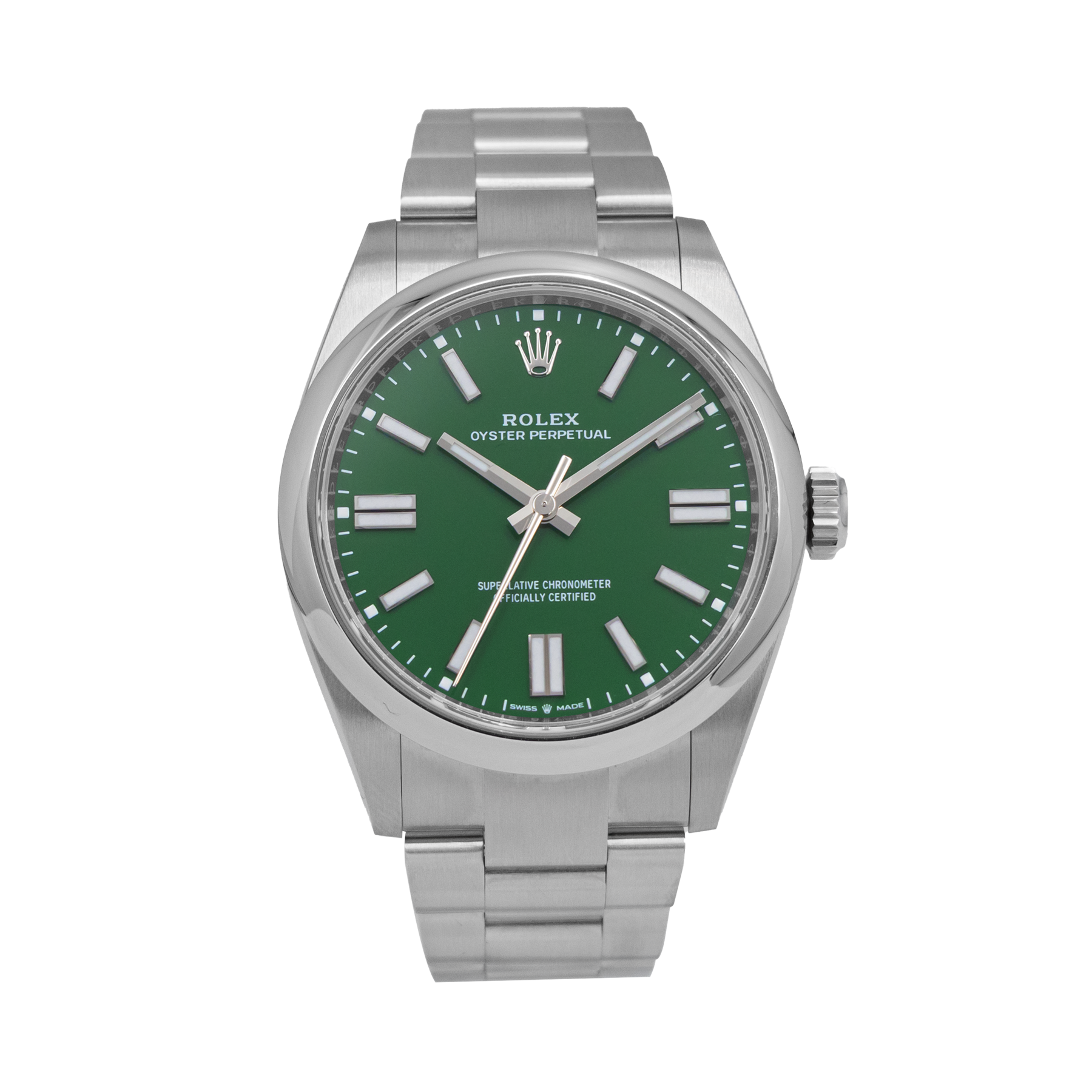 Rolex 134300 Oyster Perpetual 41 Green - 2025 Full Set My Store