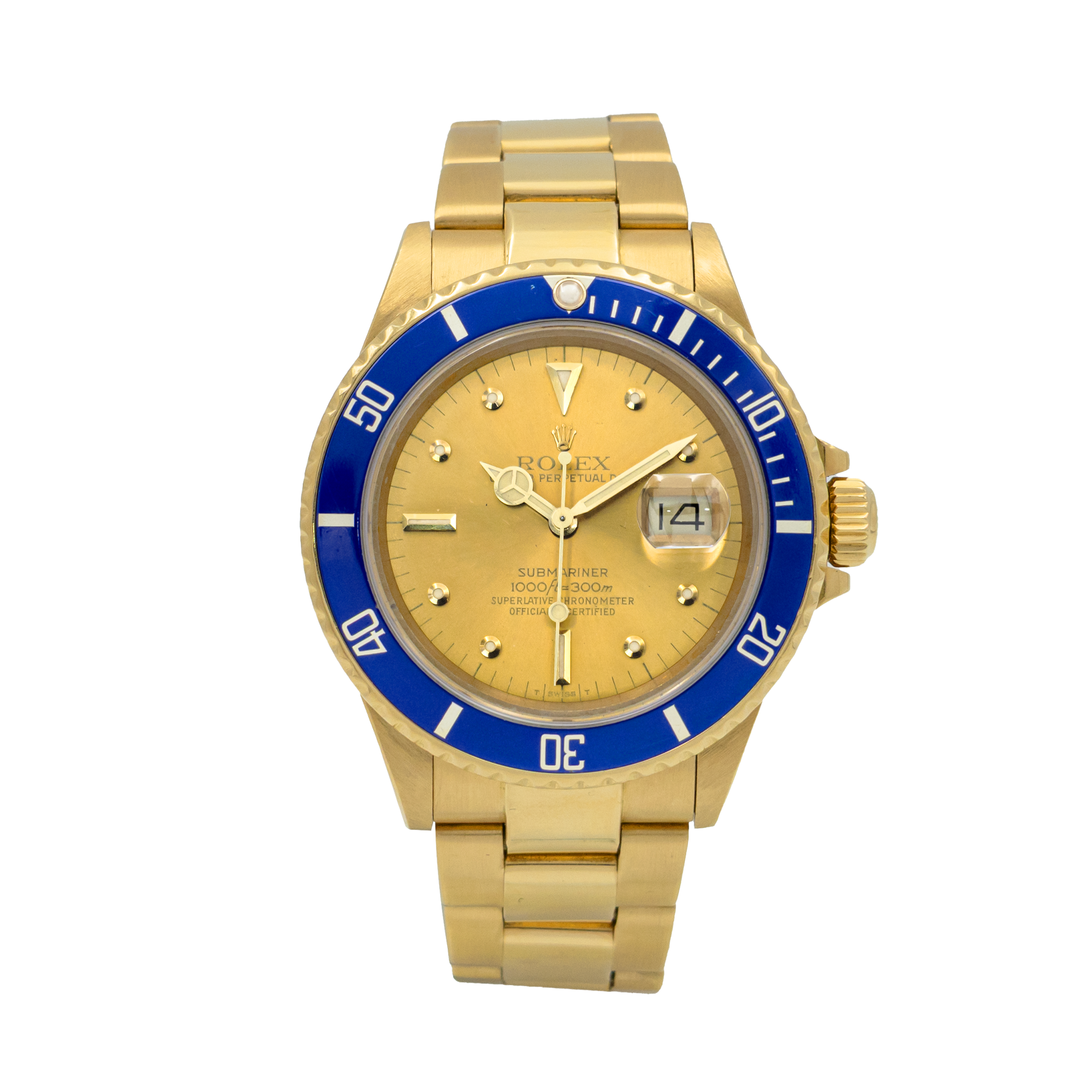 Rolex Submariner 16808 “Tropical” Nipple Dial - Watch Only My Store