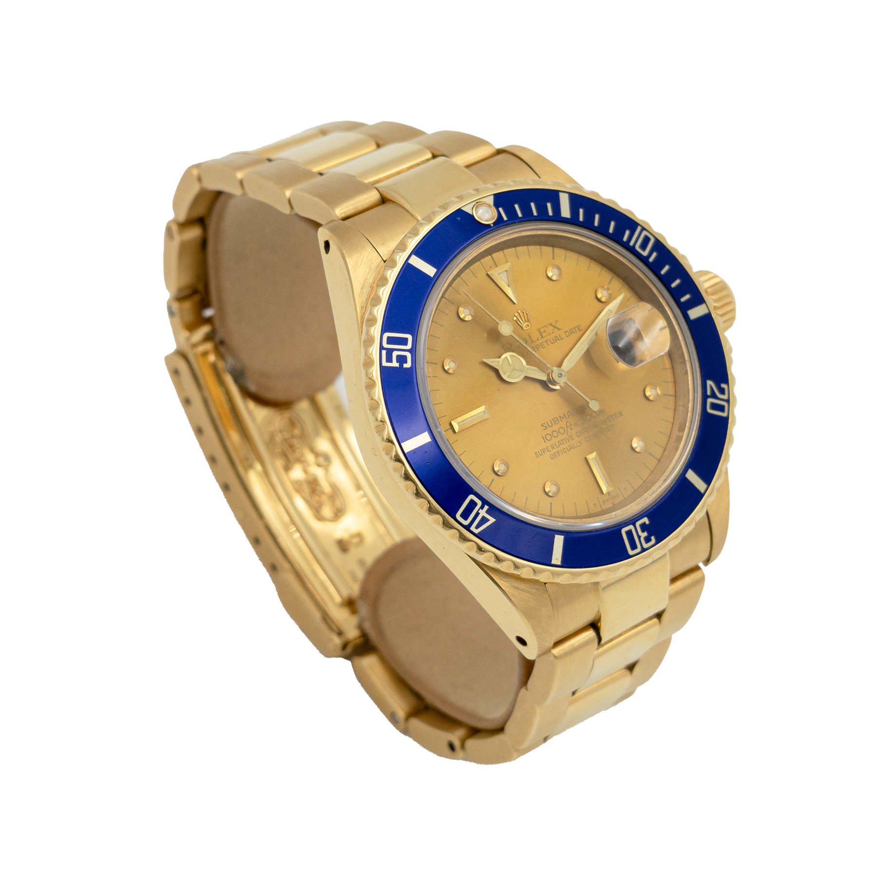 Rolex Submariner 16808 “Tropical” Nipple Dial - Watch Only