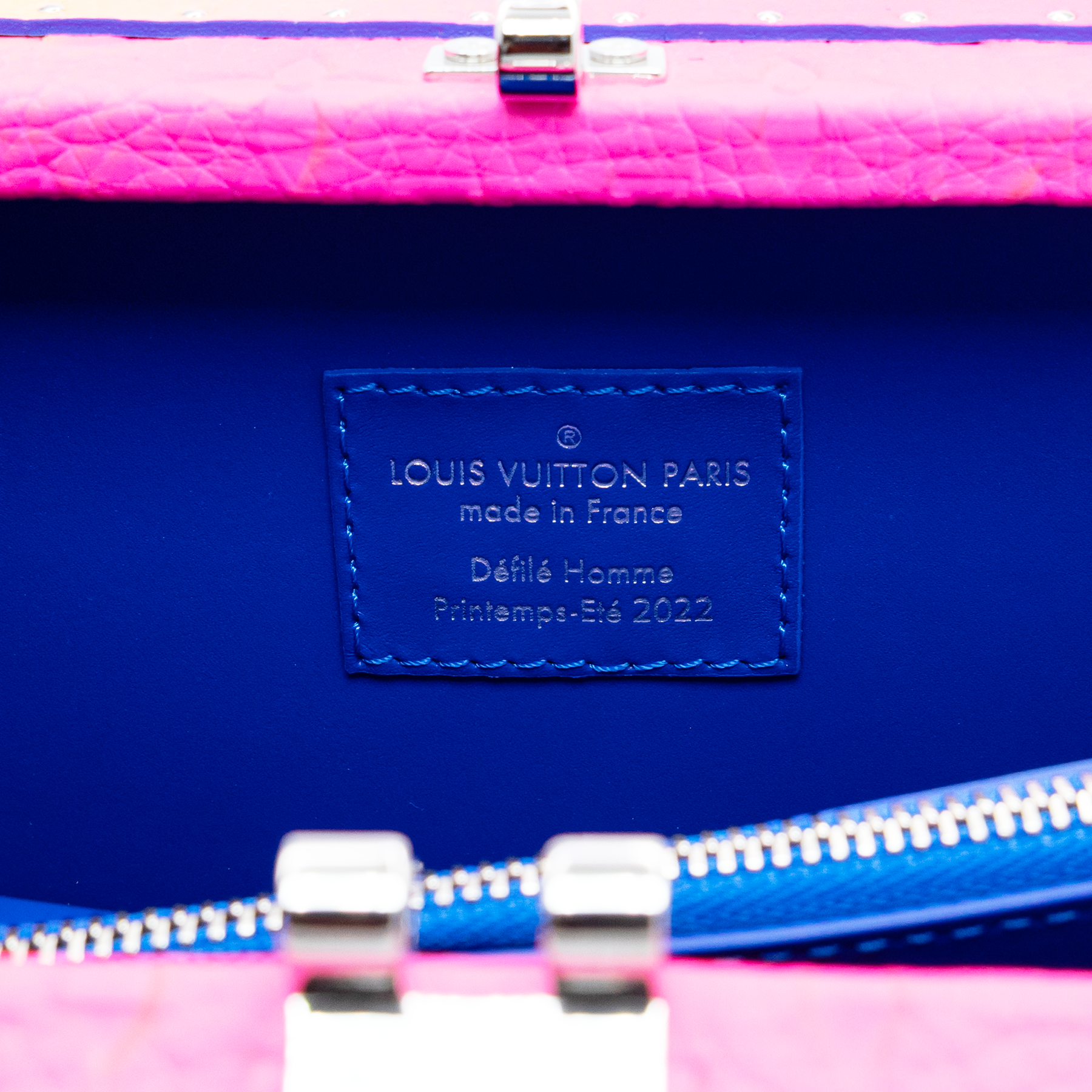 Louis Vuitton x Virgil Abloh Rainbow Monogram Illusion Soft Trunk Bag My Store