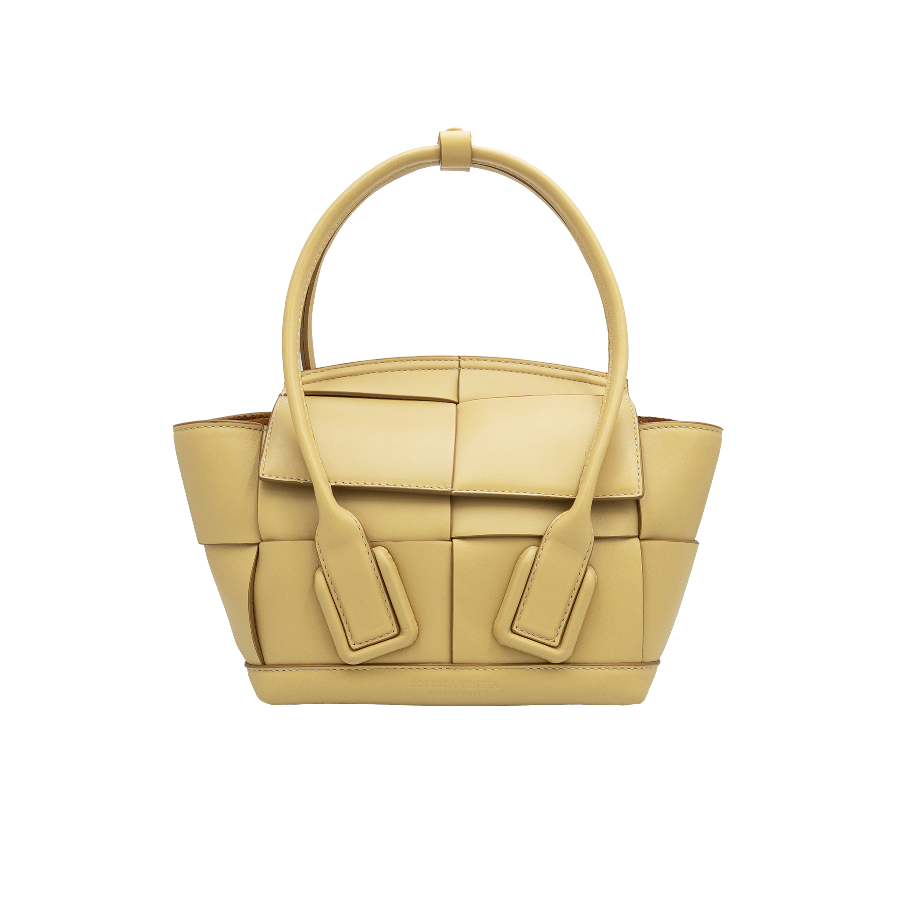 Bottega Veneta Beige Mini Arco French Bag