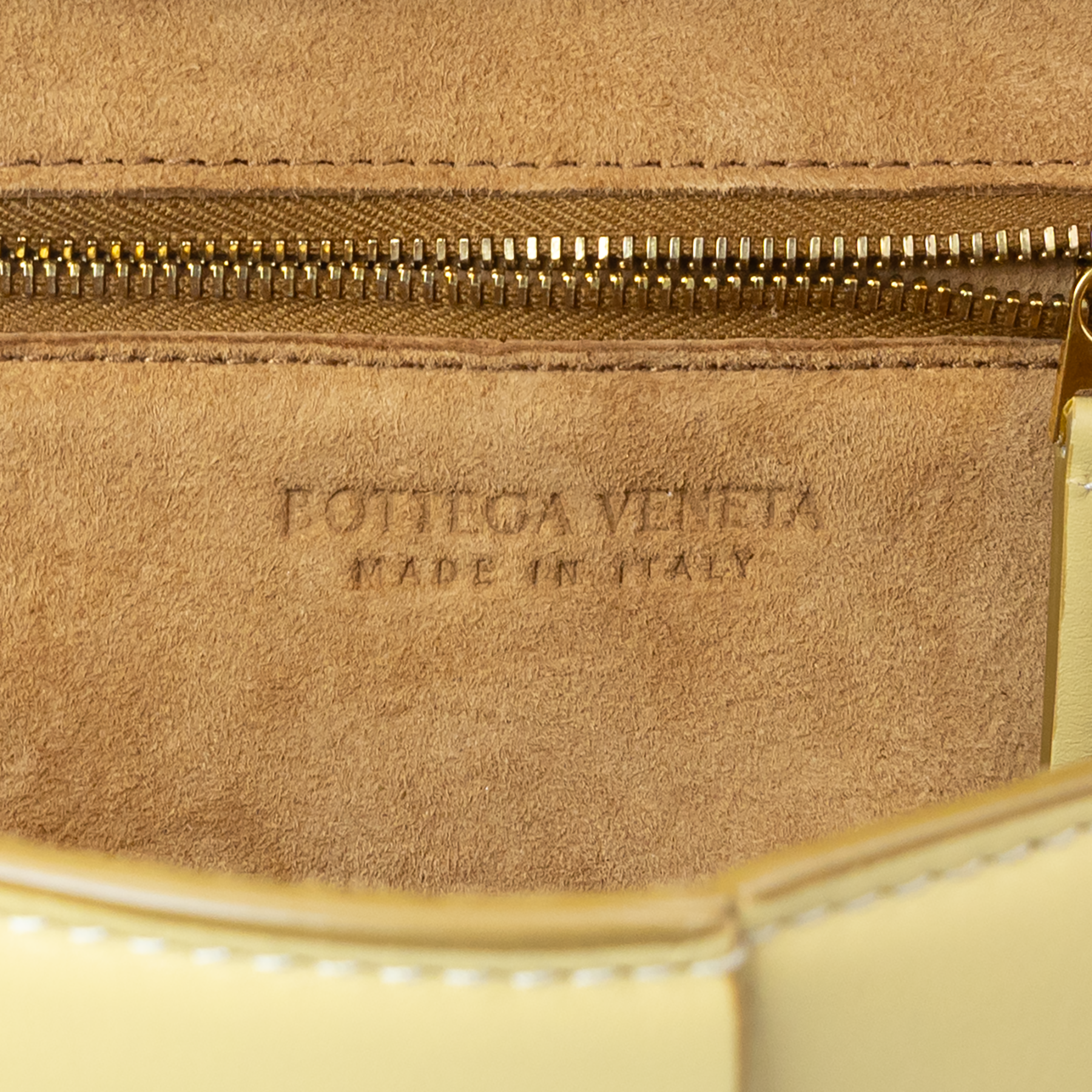 Bottega Veneta Beige Mini Arco French Bag