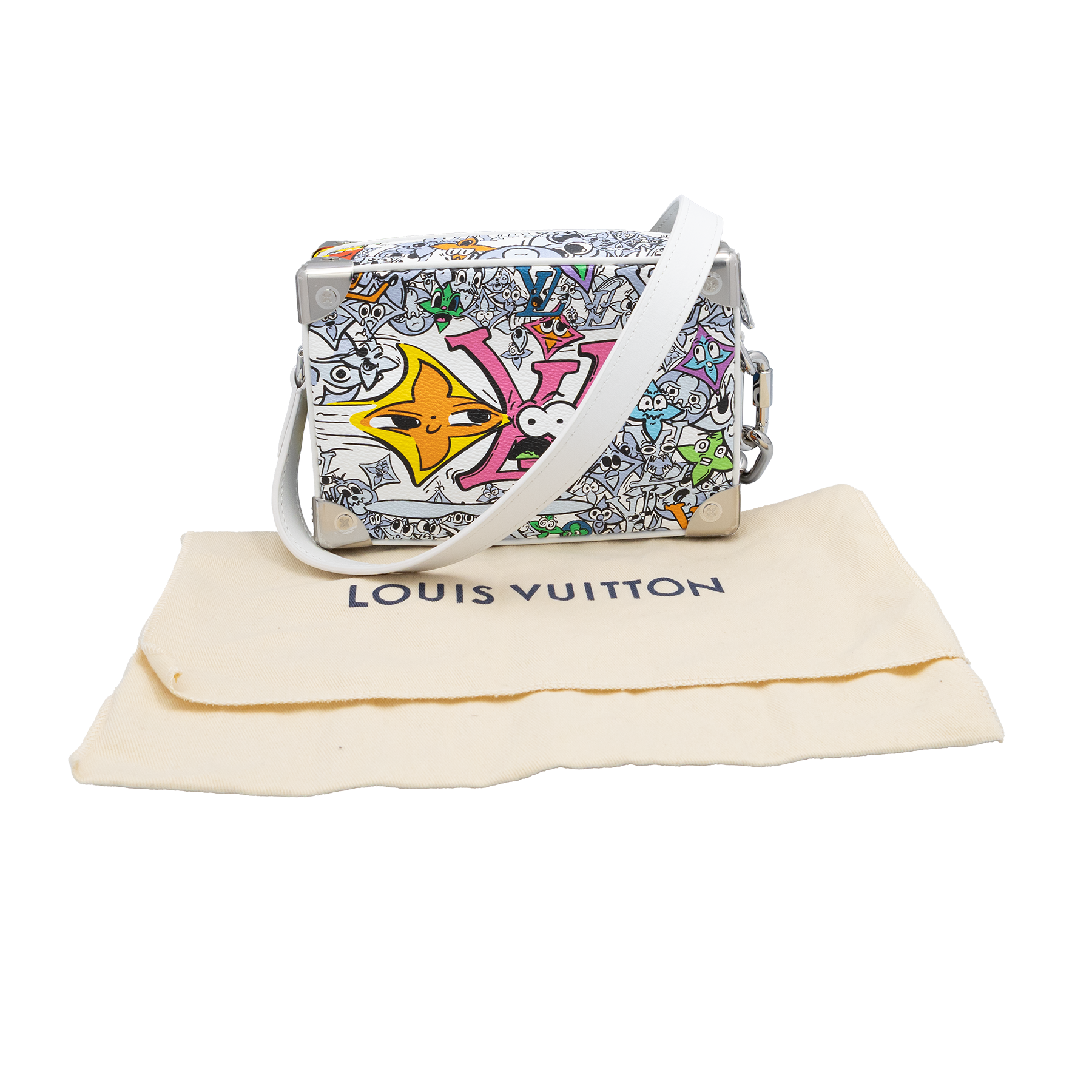 Louis Vuitton Monogram Comics Mini Soft Trunk Bag Multicolor My Store