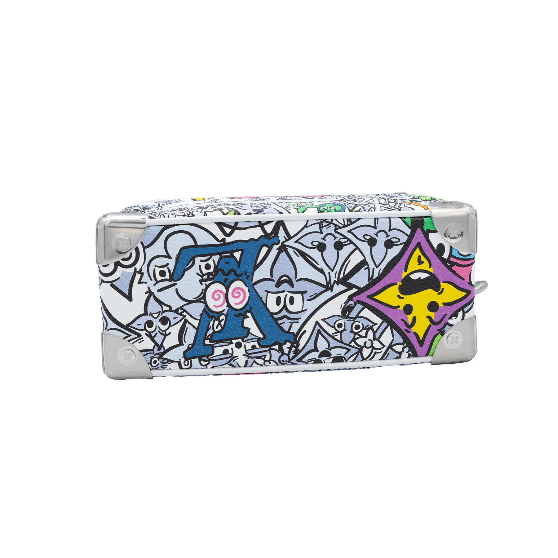 Louis Vuitton Monogram Comics Mini Soft Trunk Bag Multicolor My Store