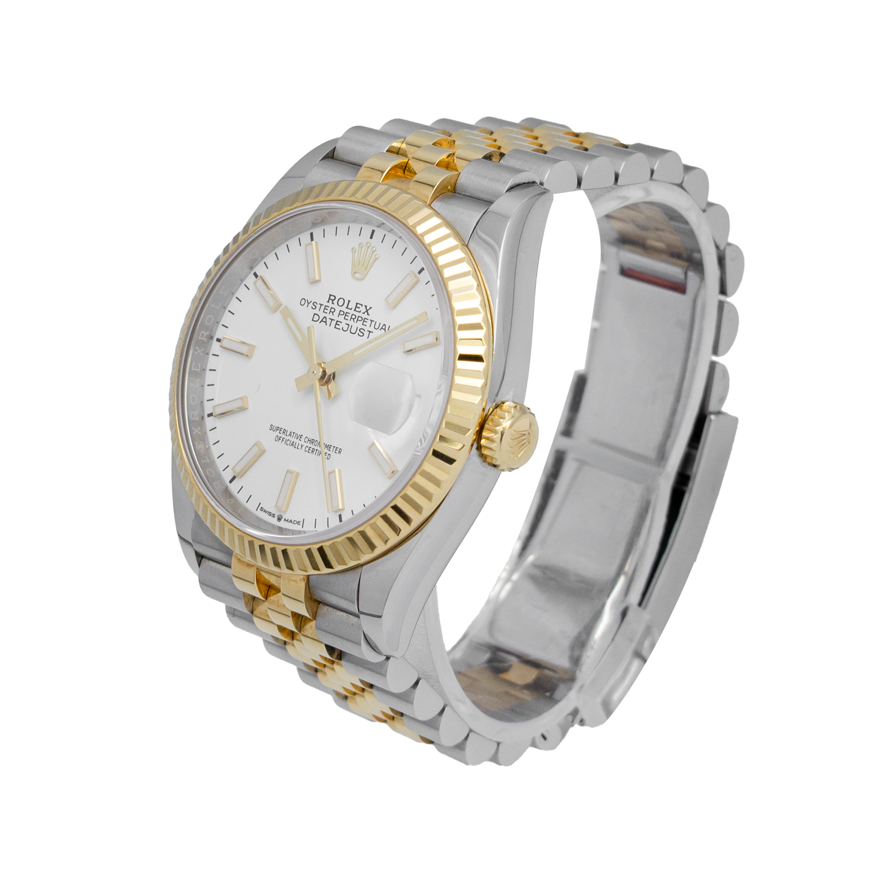 Rolex 126233 Datejust 36 White Dial - 2019 Full Set