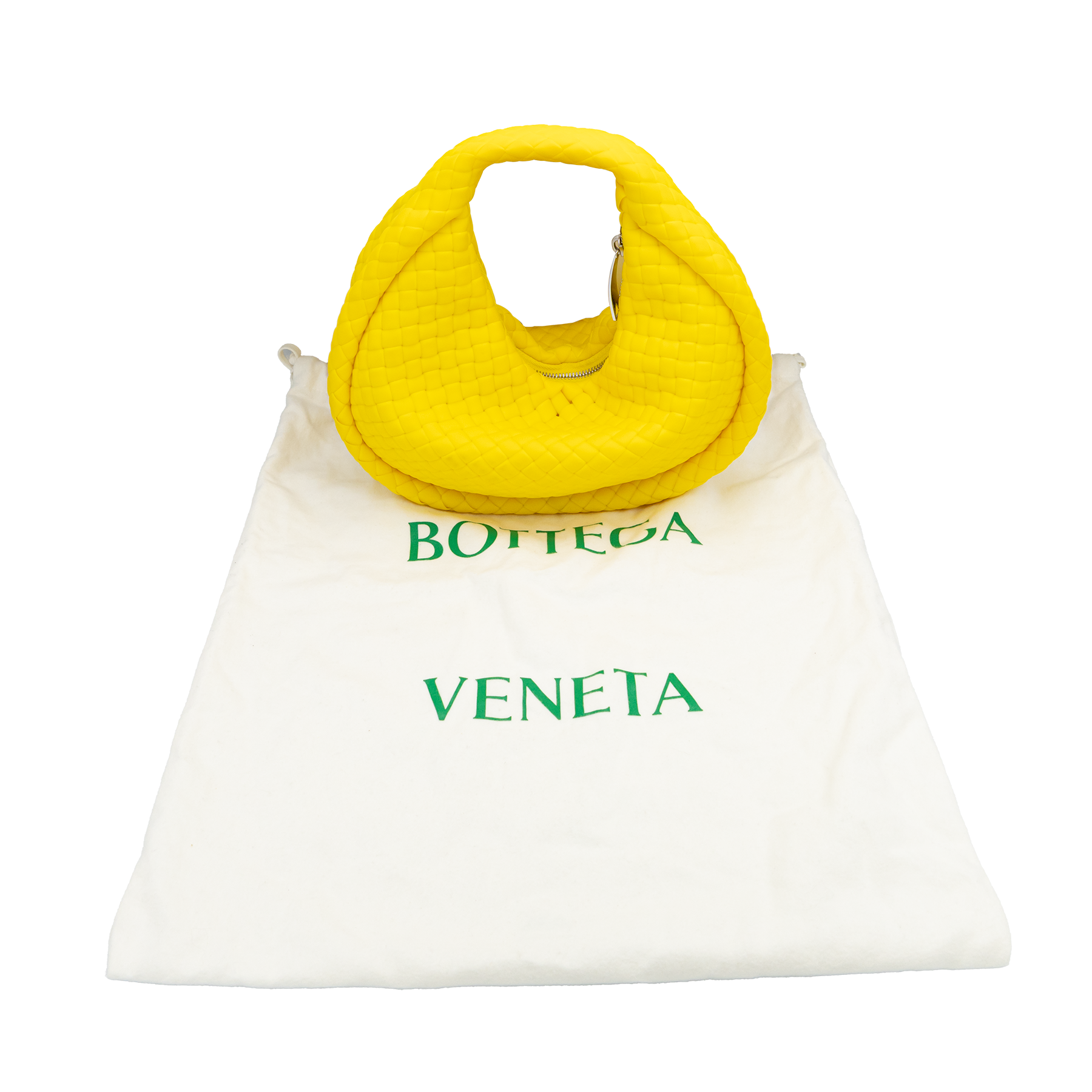 Bottega Veneta Padded Jodie Bag in Intrecciato Rubber My Store