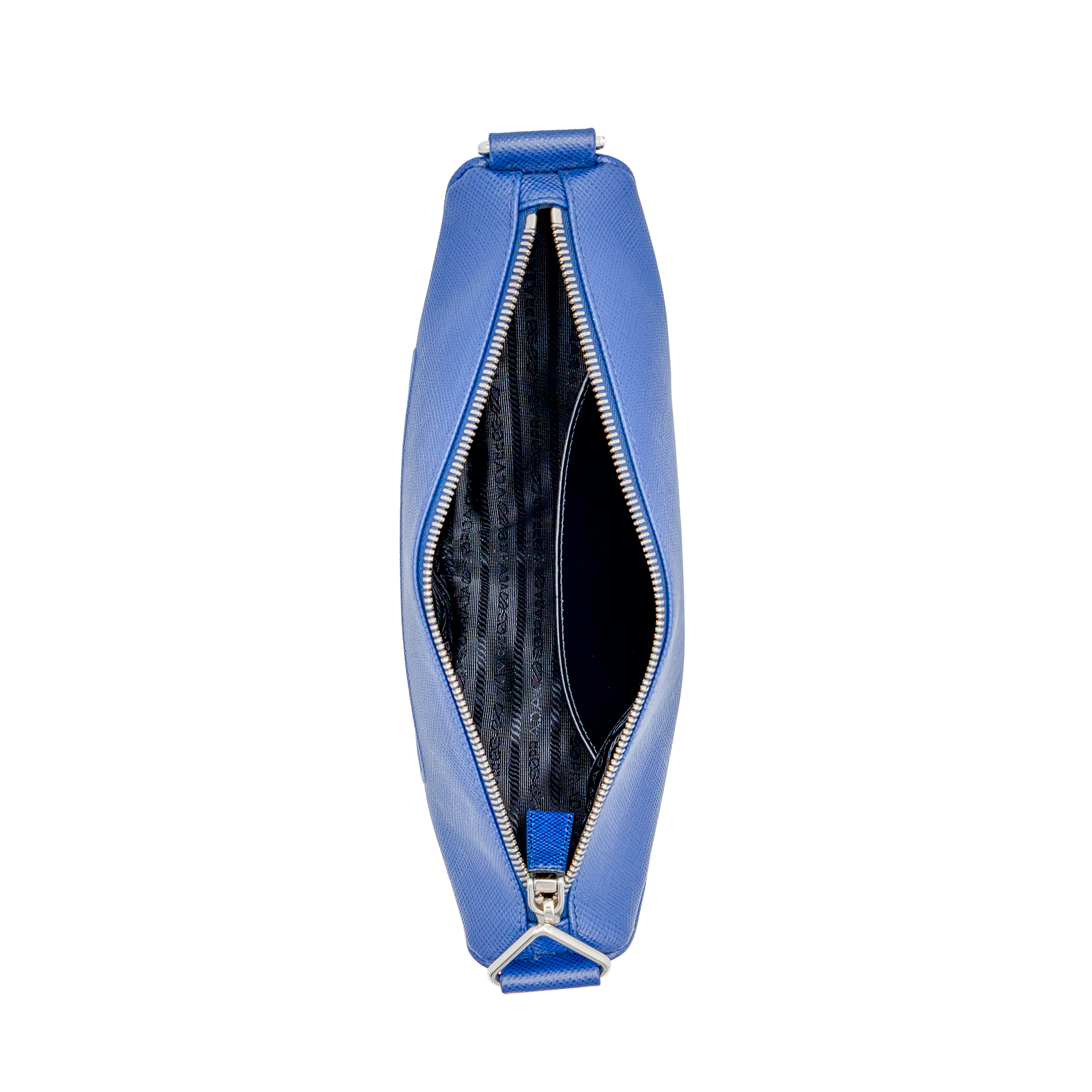 Prada Saffiano Cuir Logo Triangle Bag (for Men) My Store