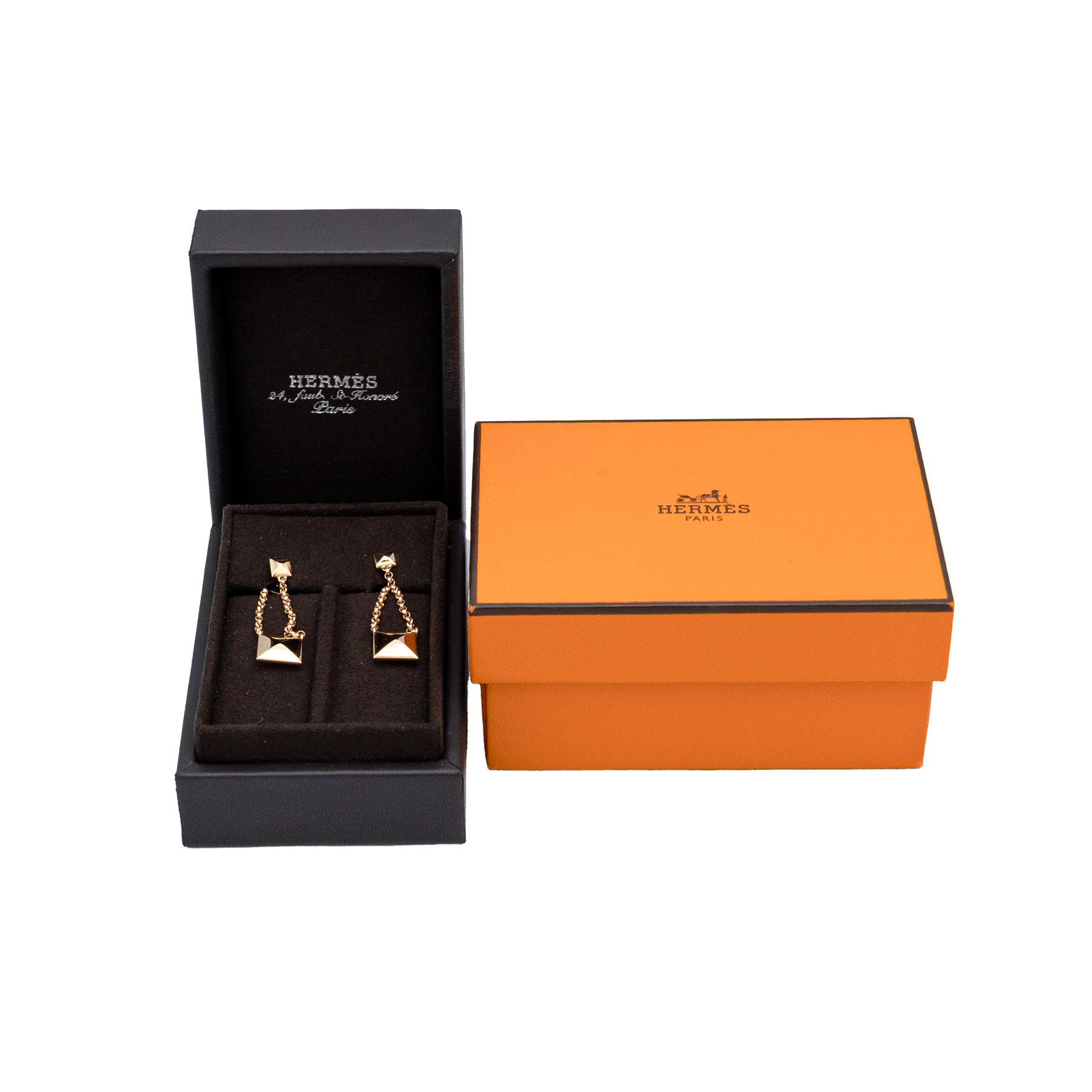 Hermes Clou d'H Dangle Earrings - 2025 Full Set My Store