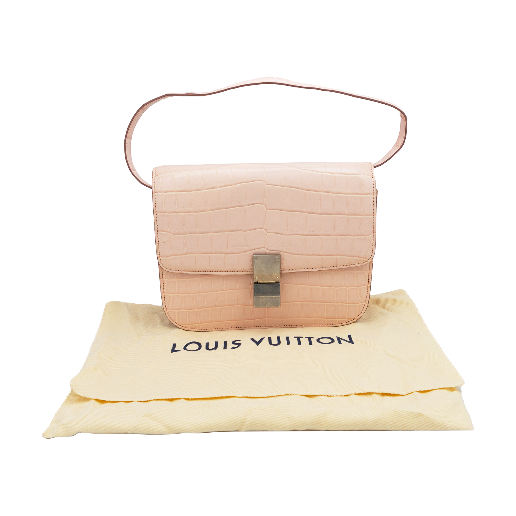 Celine Medium Classic Box Bag in Crocodile Leather My Store