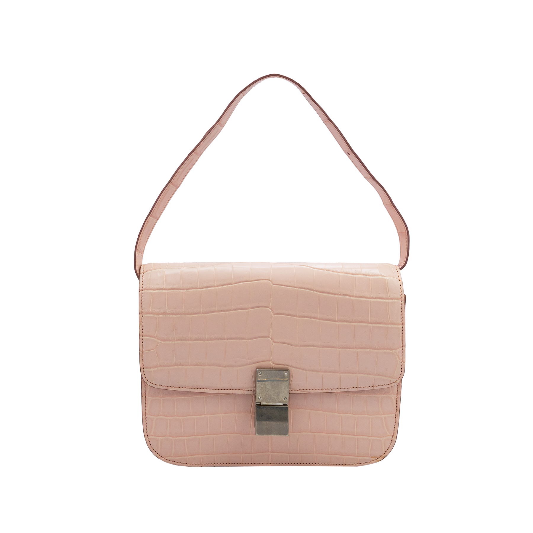 Celine Medium Classic Box Bag in Crocodile Leather My Store