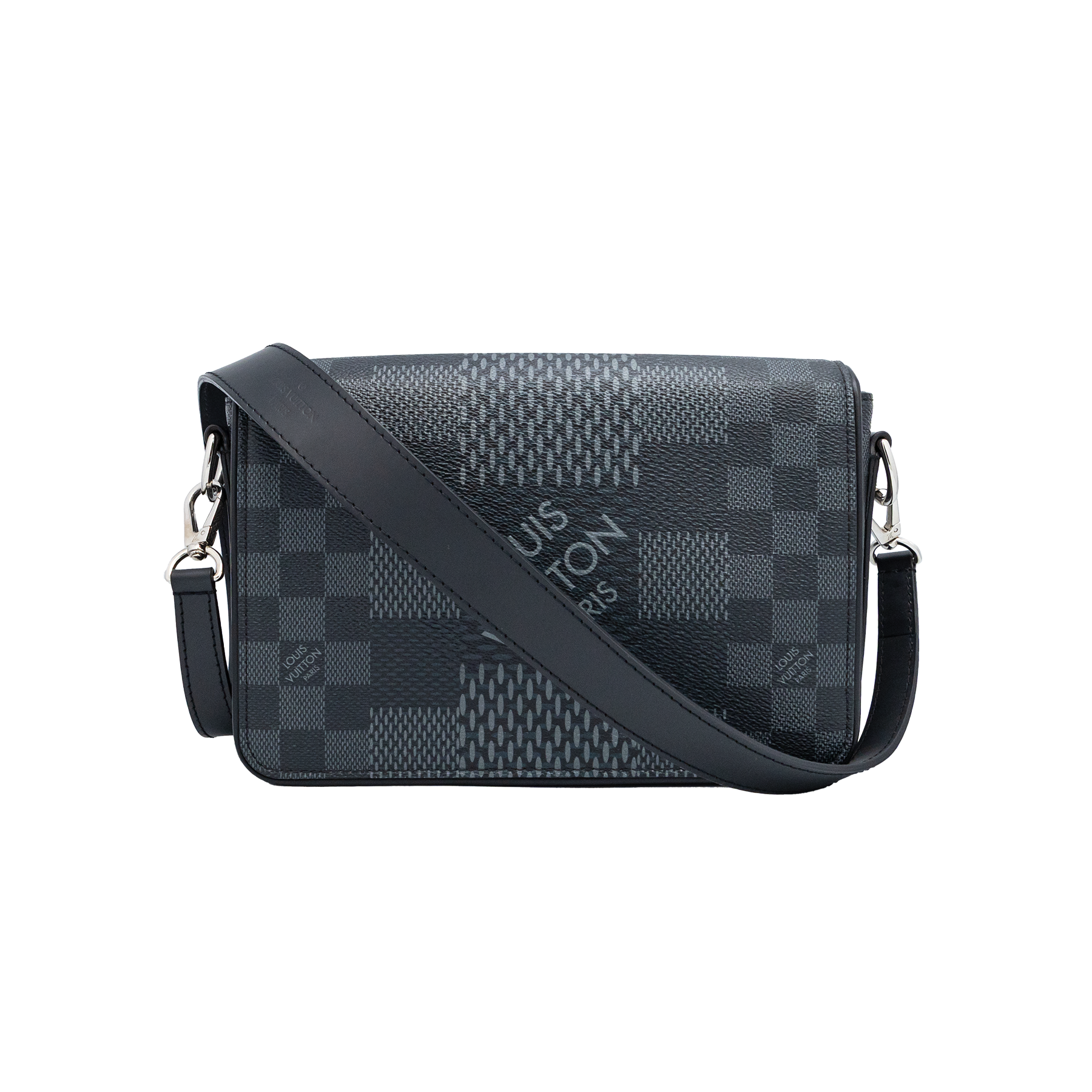 Louis Vuitton Studio Messenger Bag in Damier Graphite 3D Canvas My Store