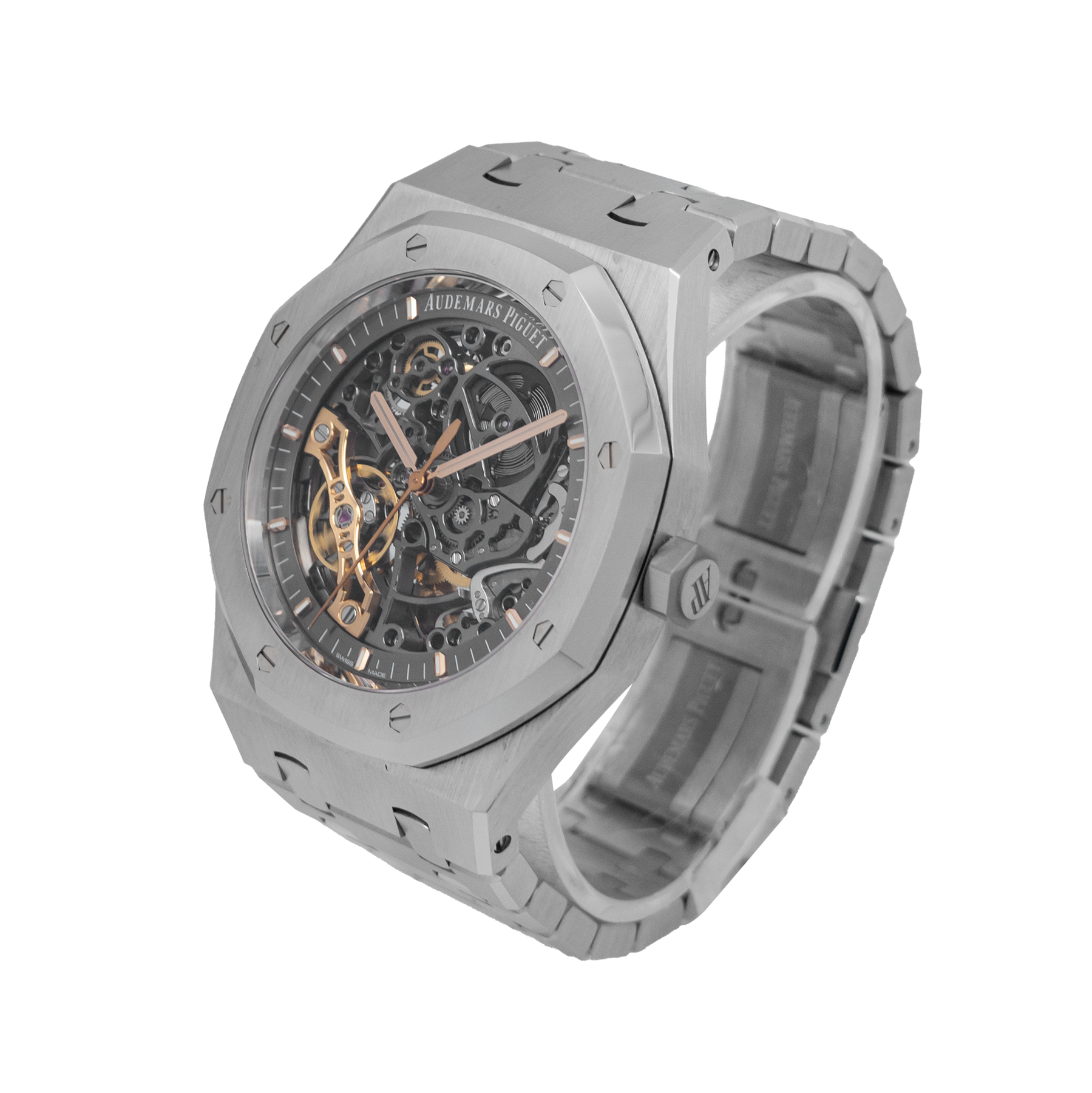 Audemars Piguet Royal Oak Skeleton 15407ST - 2020 Full Set
