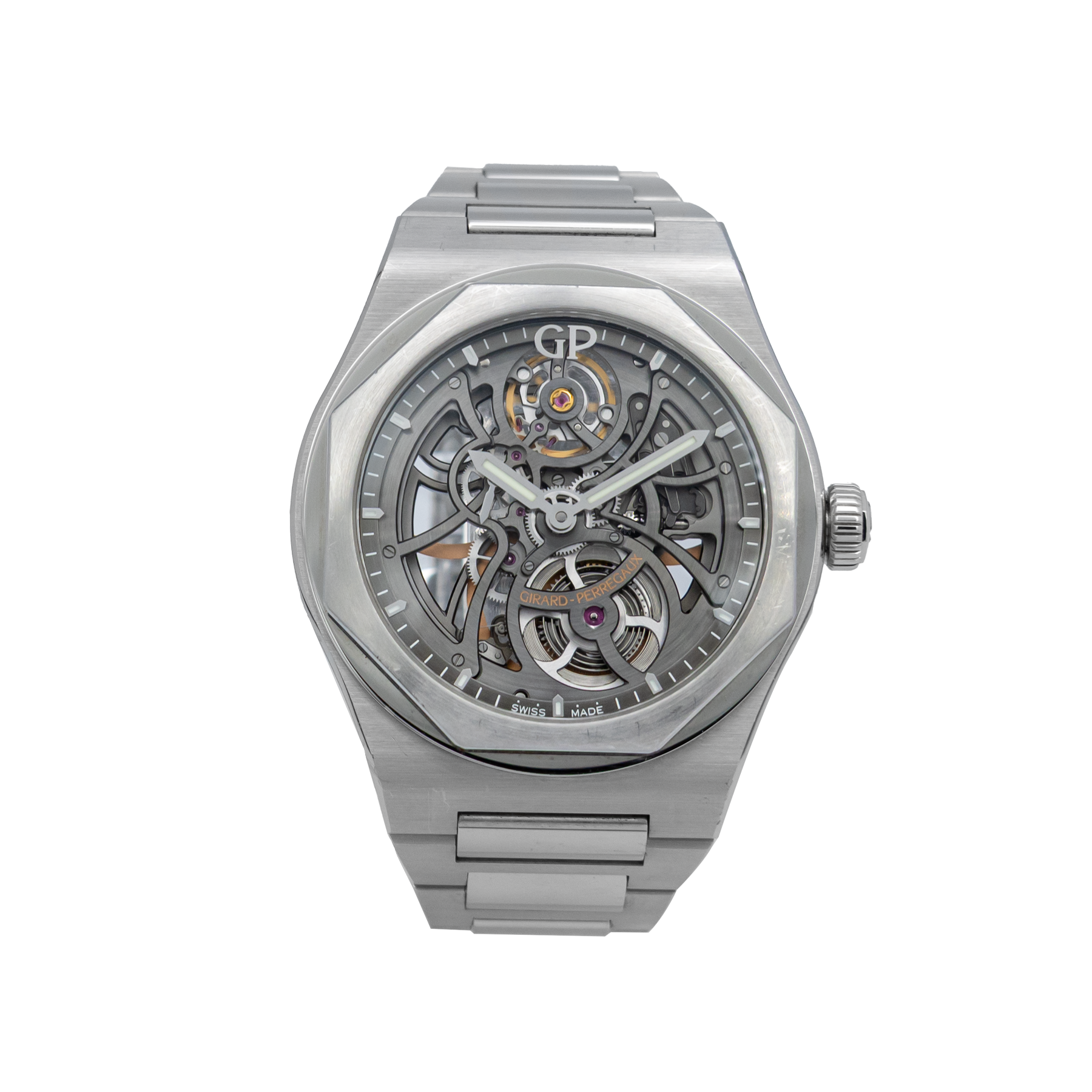Girard-Perregaux 81015-11-193211A Laureato Skeleton Dial - Watch Only My Store