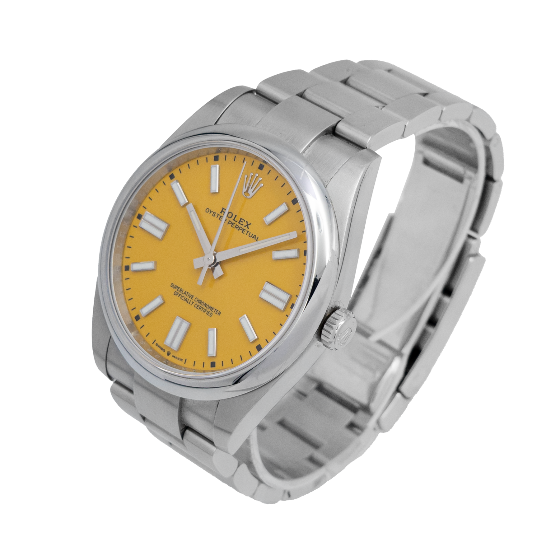 Rolex 124300 Oyster Perpetual 41 Yellow- 2022 Full Set My Store