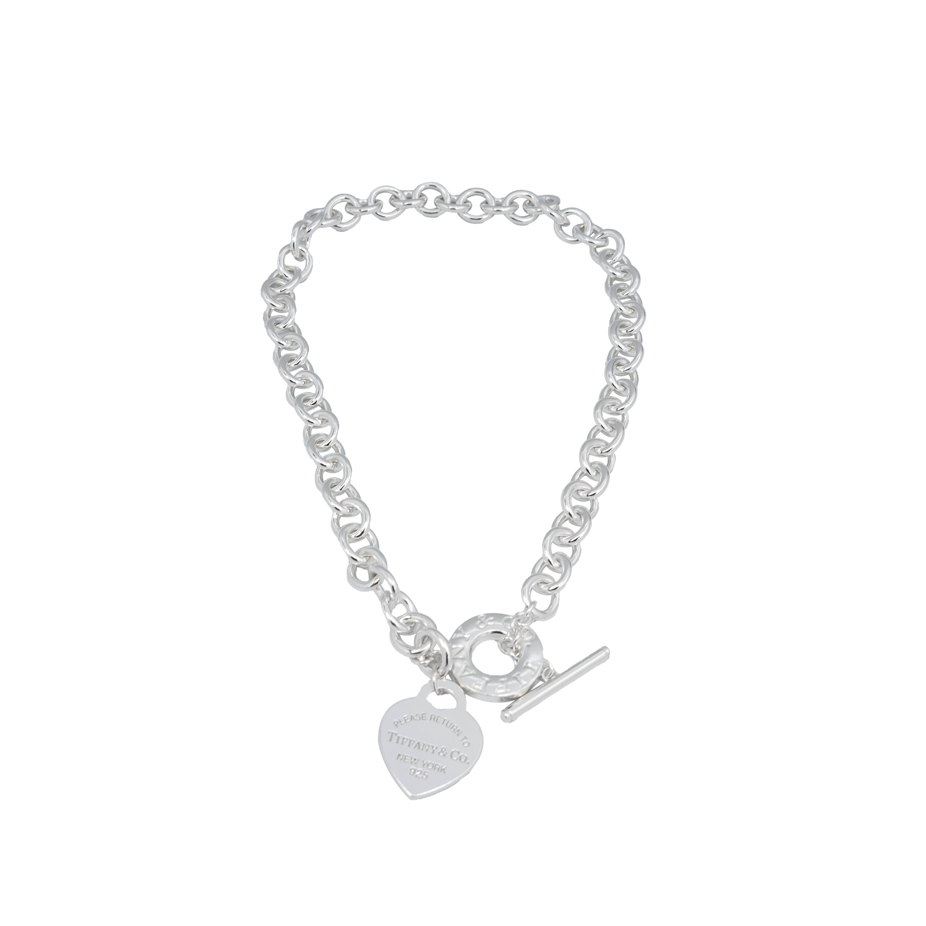 Tiffany & Co Heart Tag Toggle Necklace 1