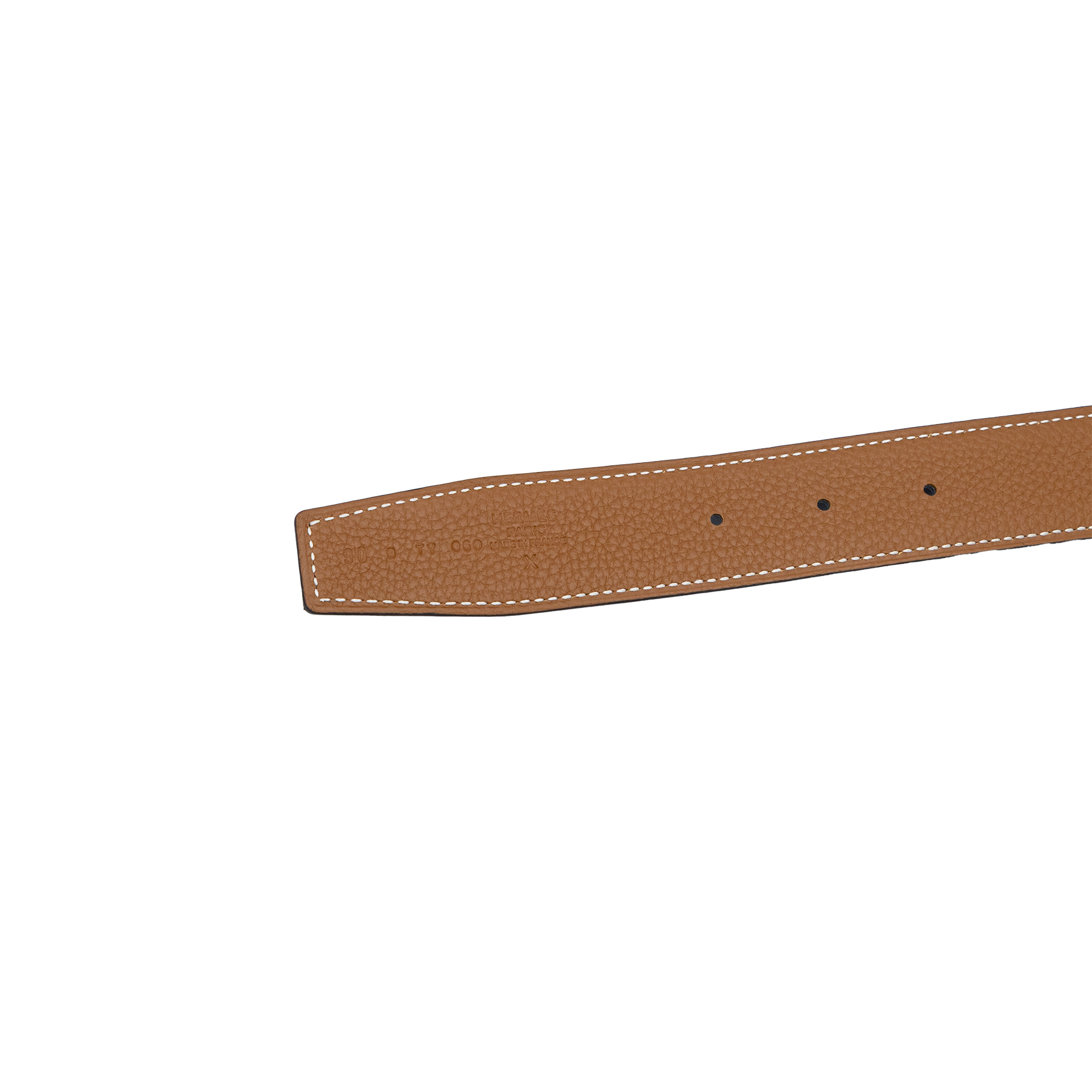 Hermes Reversible Belt with Steel Buckle