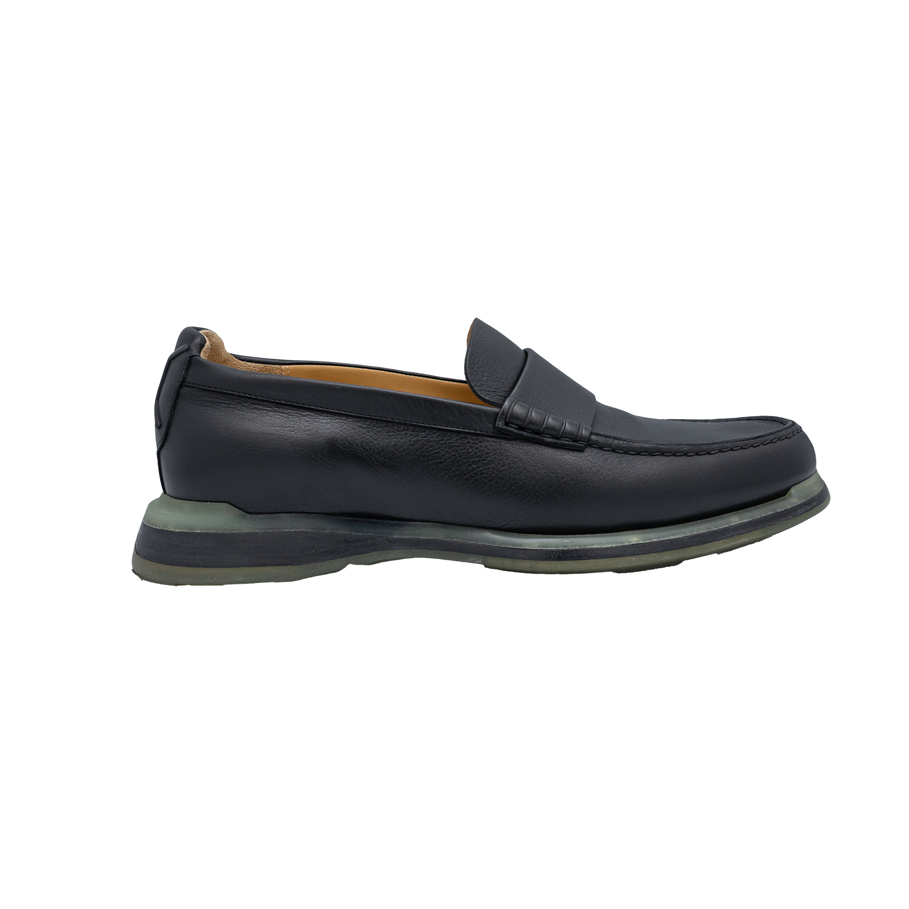 Hermes Black Leather Shoes for Men